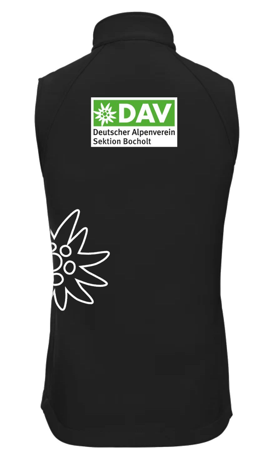 DAV Softshell Weste Damen