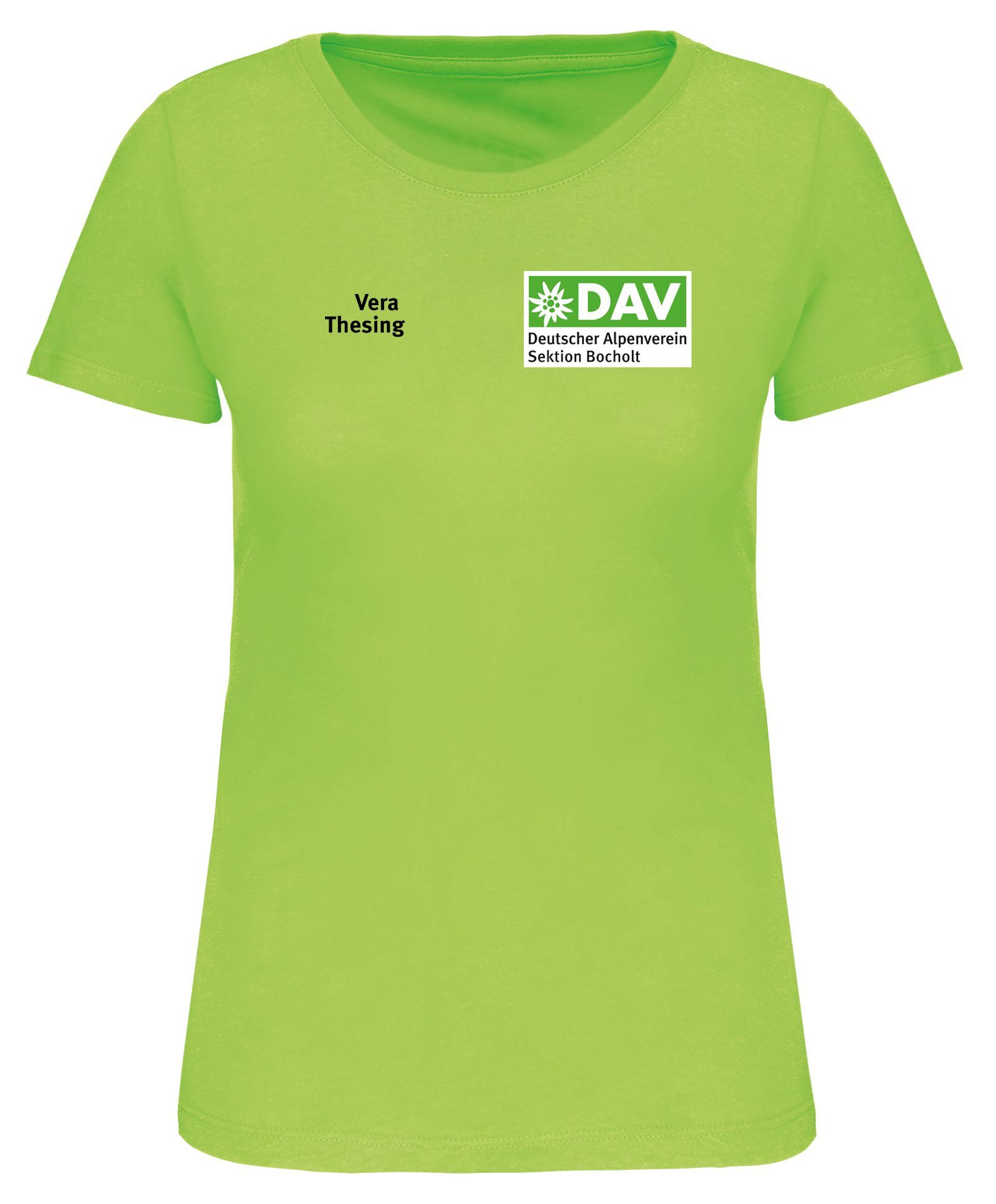 DAV Bio T-Shirt mit Rundhals Damen