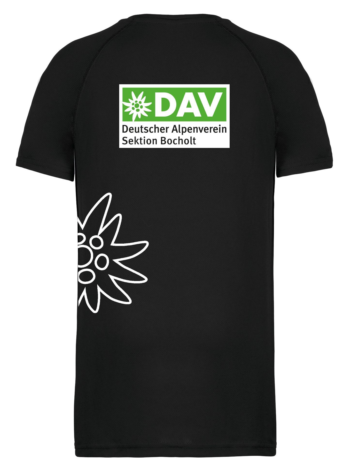 DAV Sportshirt schwarz