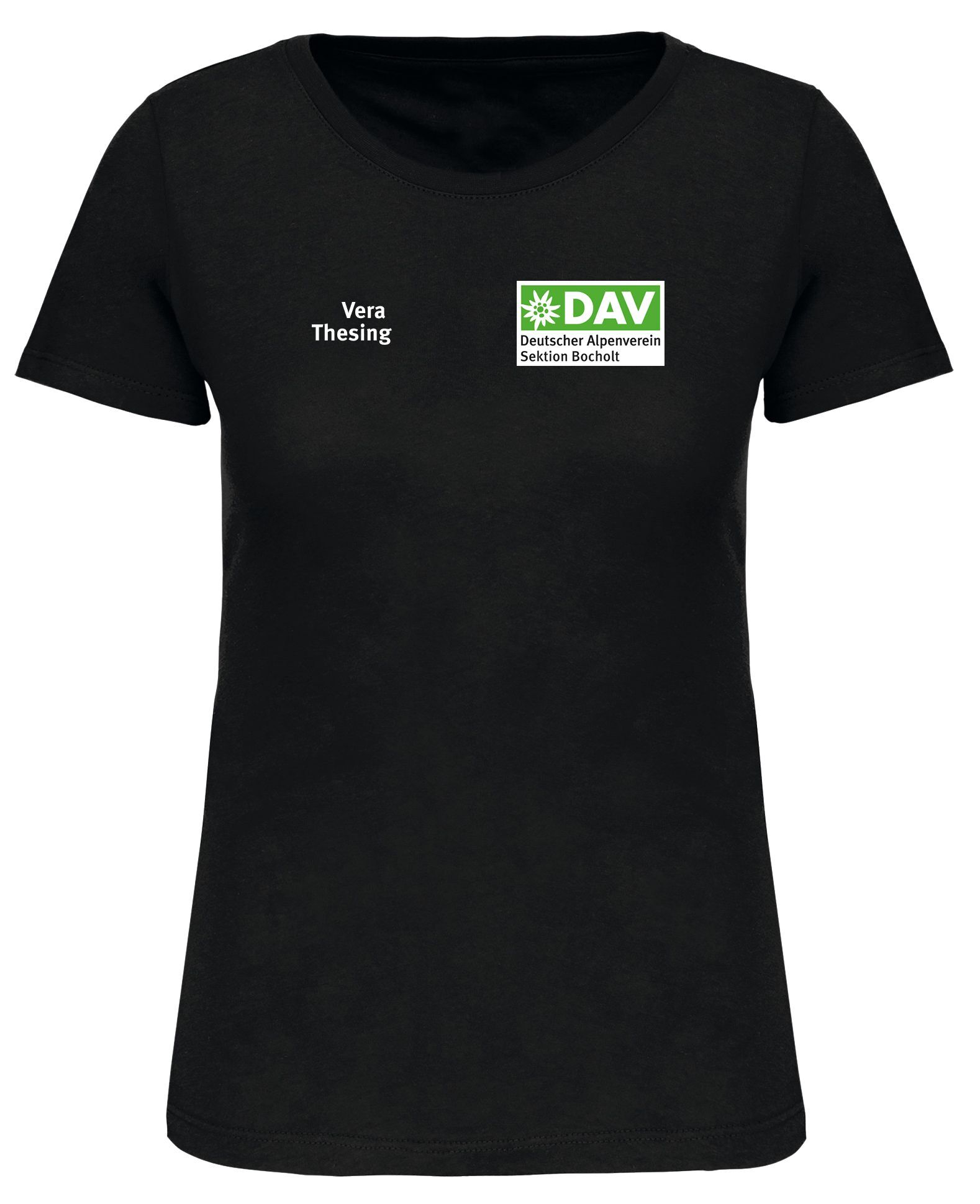 DAV Bio T-Shirt mit Rundhals Damen