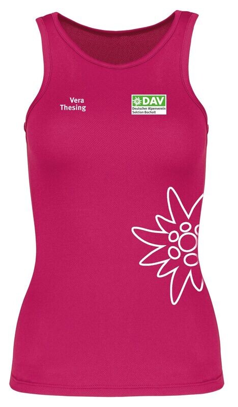 DAV Tanktop fuchsia Damen