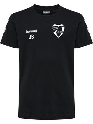 Hummel Baumwoll T-Shirts für Herren schwarz