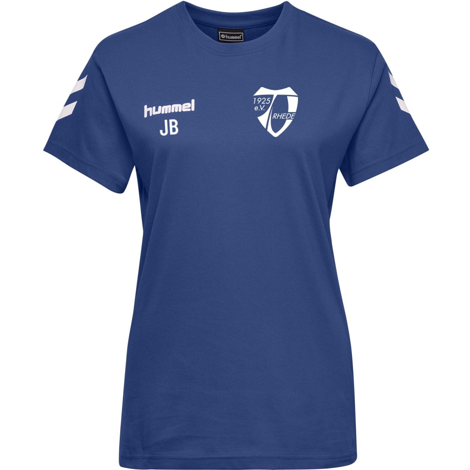 Hummel Baumwoll T-Shirts für Damen treublue