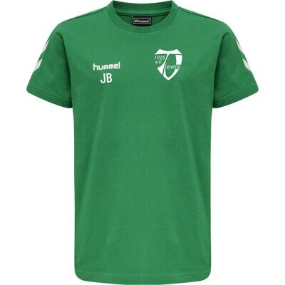 Hummel Baumwoll T-Shirts für Herren grün