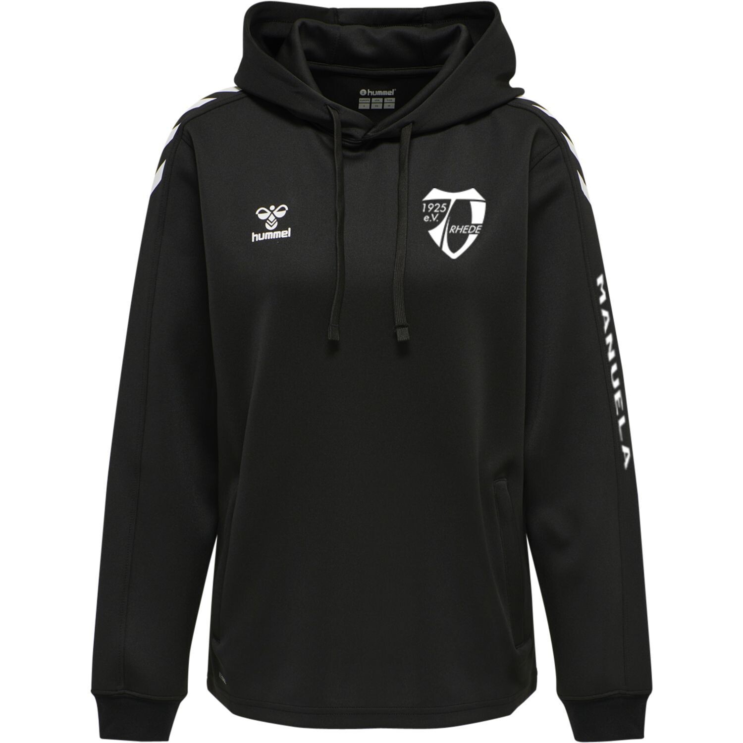 Hummel XK Poly Damen Sweat Hoody schwarz