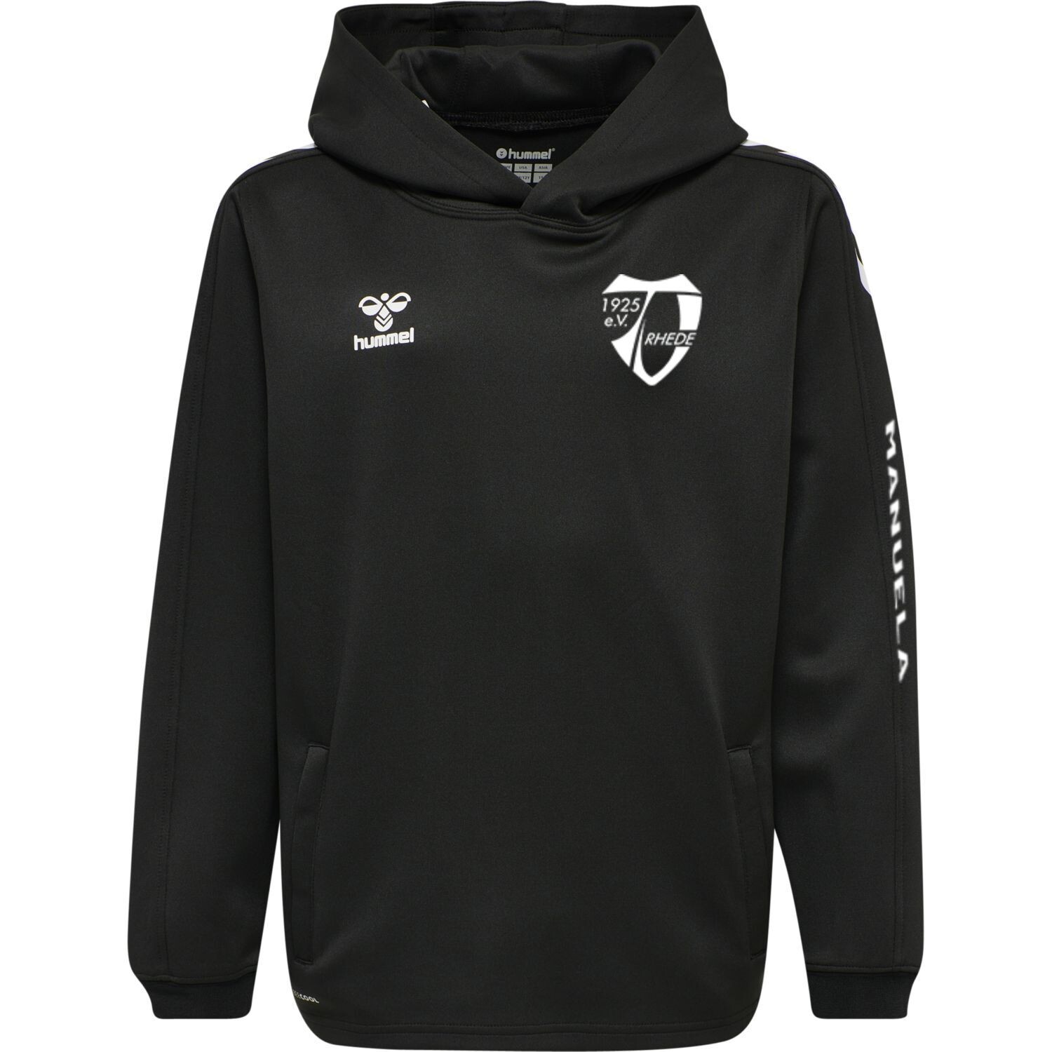 Hummel XK Poly Kids Sweat Hoody schwarz