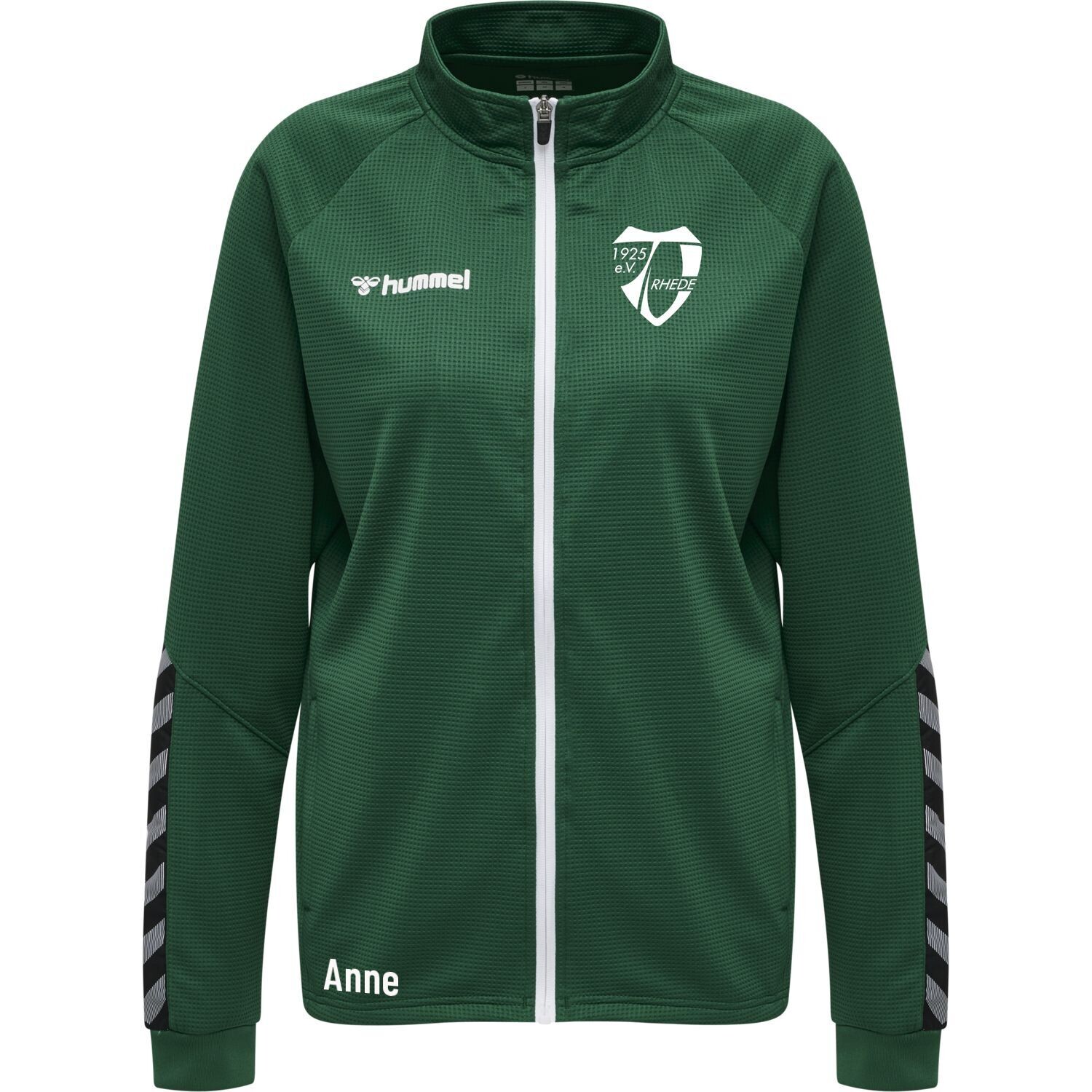 Hummel Authentic Poly Damen Zip Jacket grün