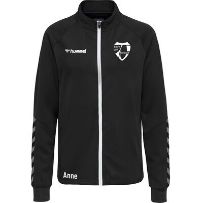 Hummel Authentic Poly Kids Zip Jacket schwarz Hummel Authentic Poly Kids Zip Jacket schwarz