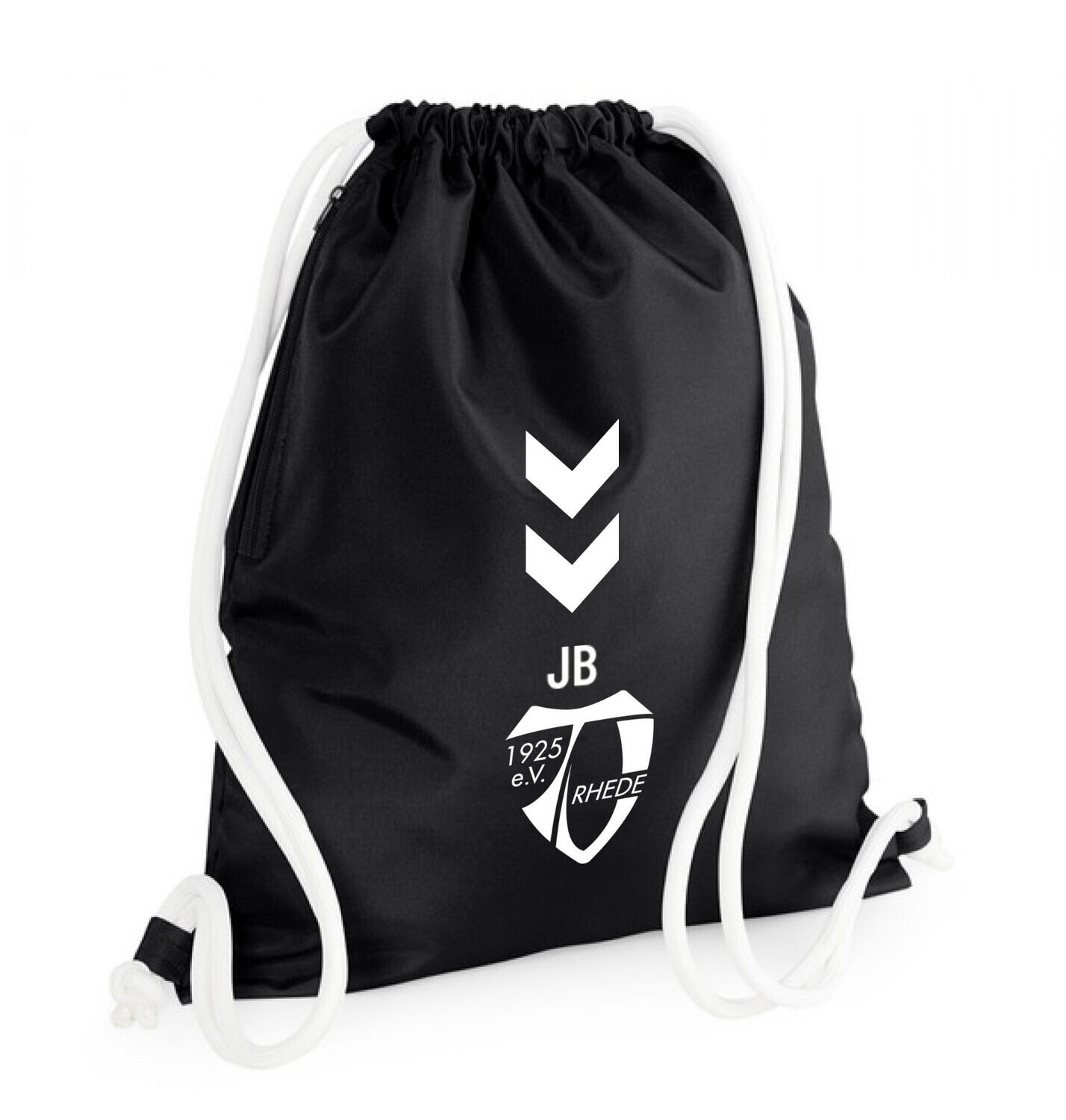 Sport-Rucksack mit Kordelzug - schwarz