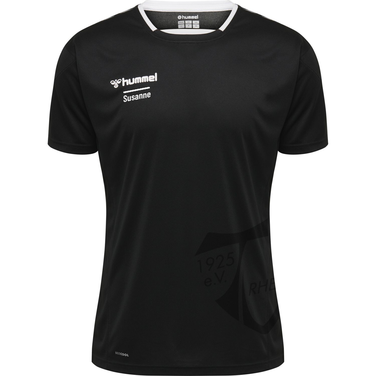 Hummel AUTHENTIC POLY JERSEY S/S / schwarz