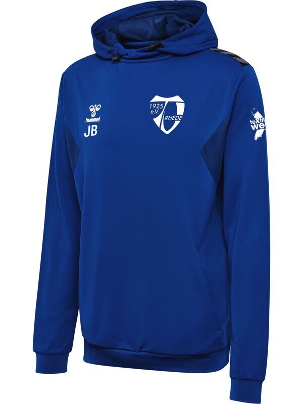Hummel Authentic 24 Poly Hoodie trueblue Hummel Authentic 24 Poly Hoodie trueblue