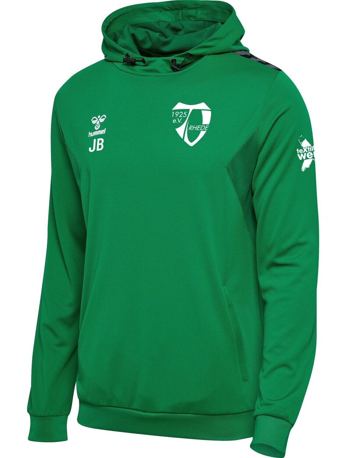 Hummel Authentic 24 Poly Hoodie jelly bean