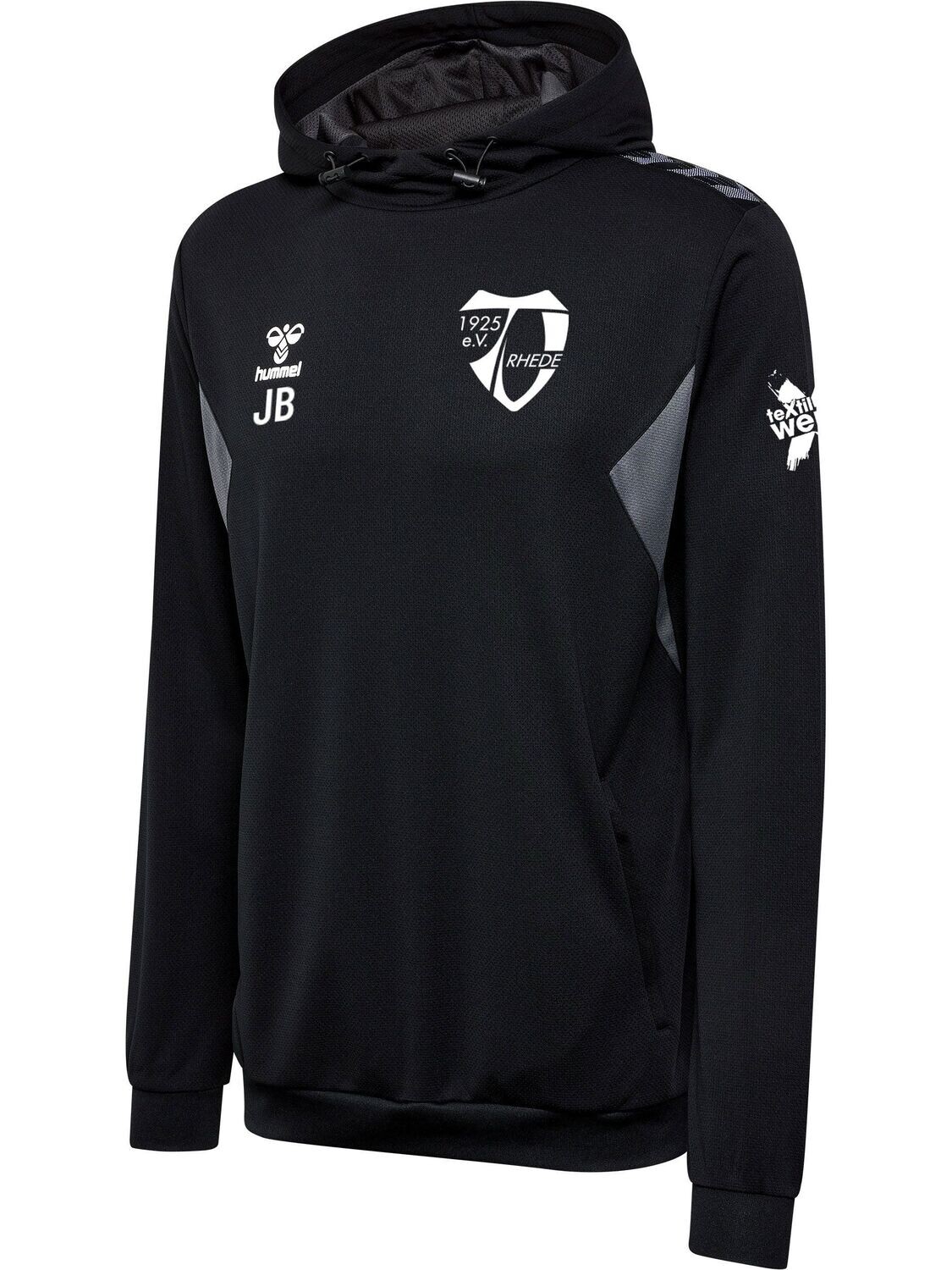 Hummel Authentic 24 Poly Hoodie black
