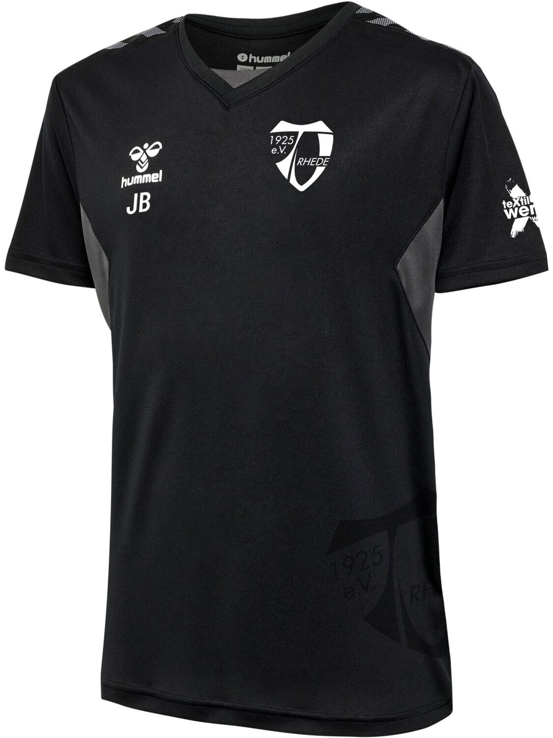 Hummel Authentic 24 PL Jersey S/S black