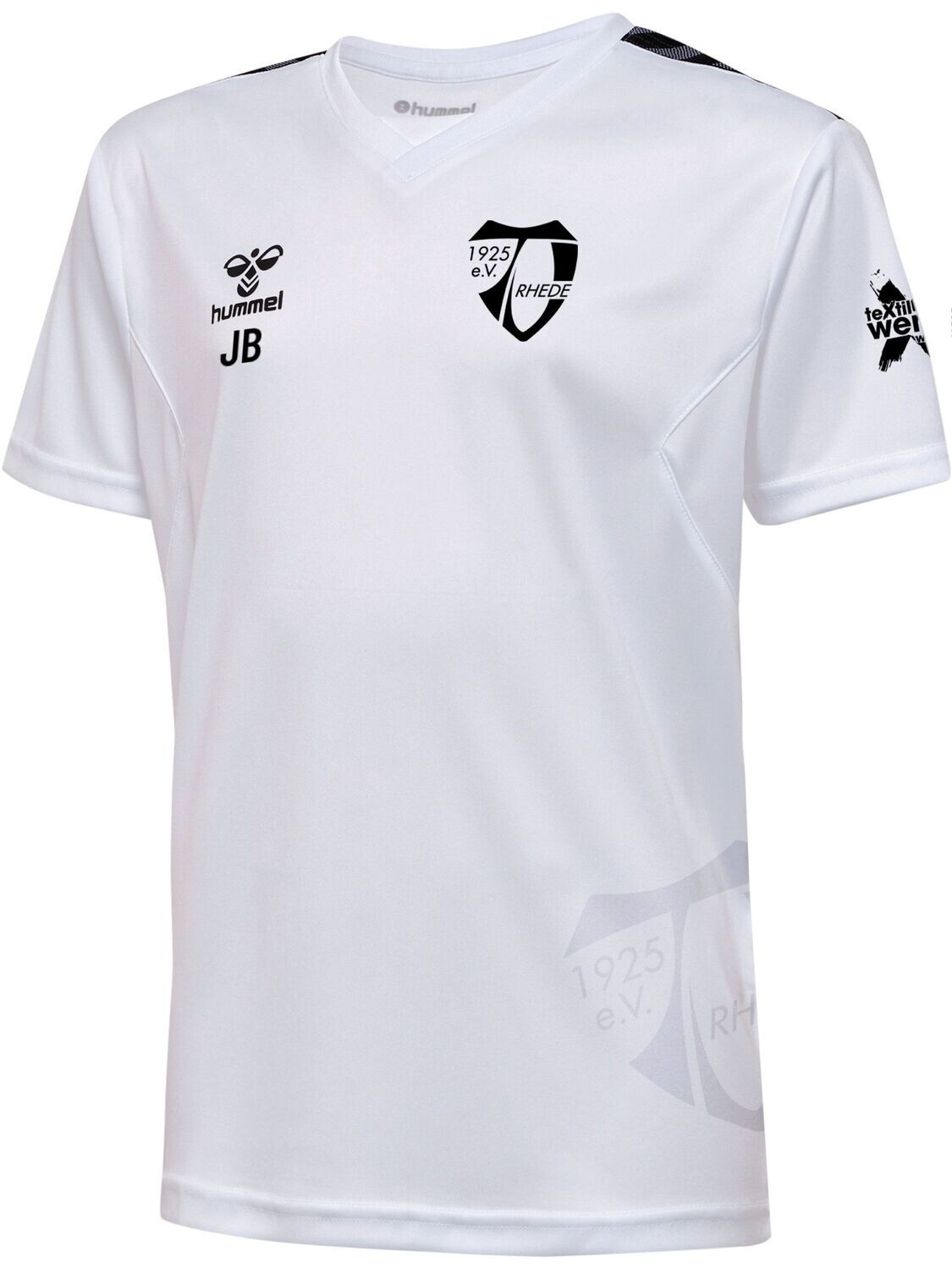 Hummel Authentic 24 PL Jersey Kids S/S white