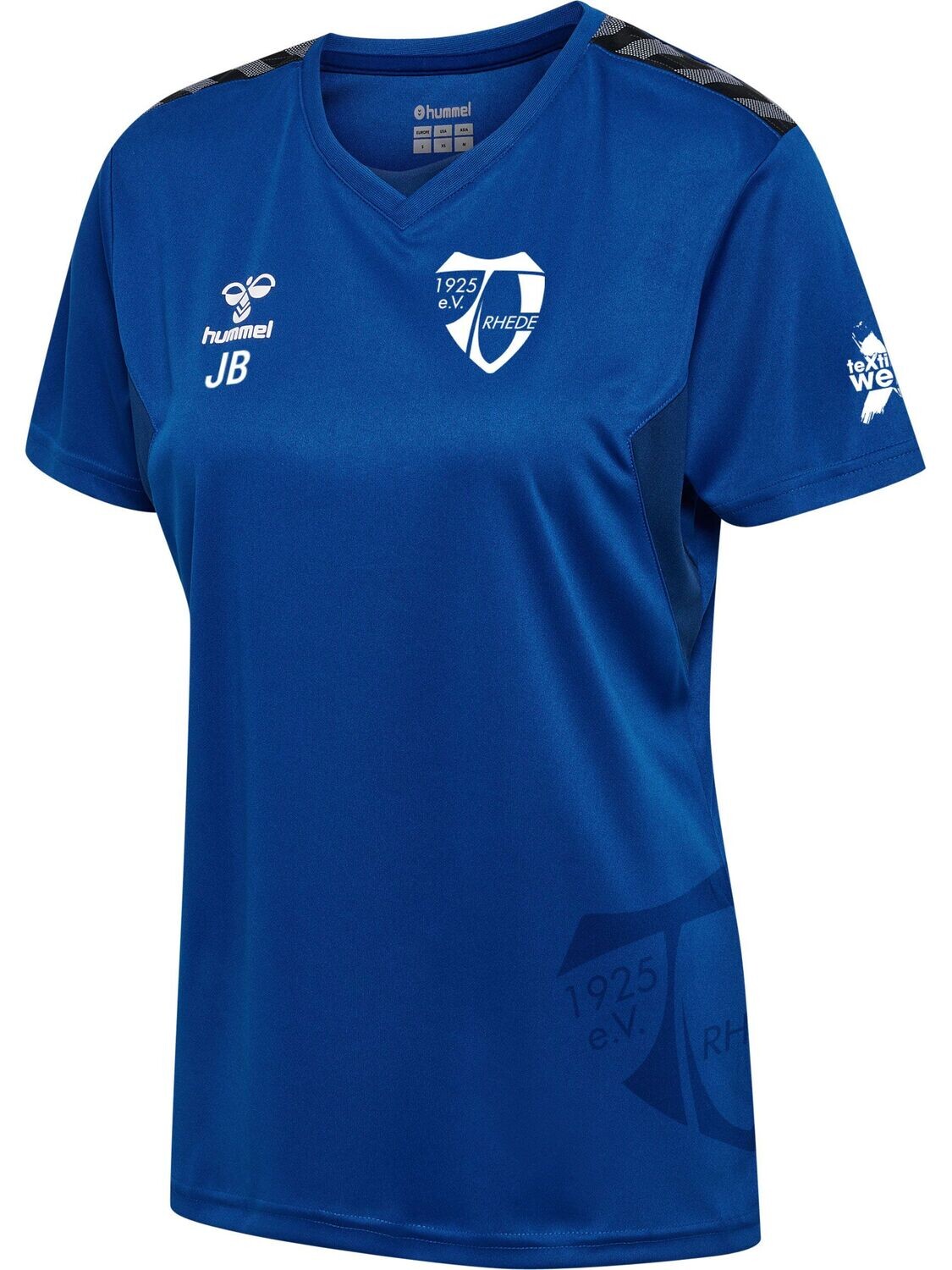 Hummel Authentic 24 PL Jersey Ladys S/S true blue