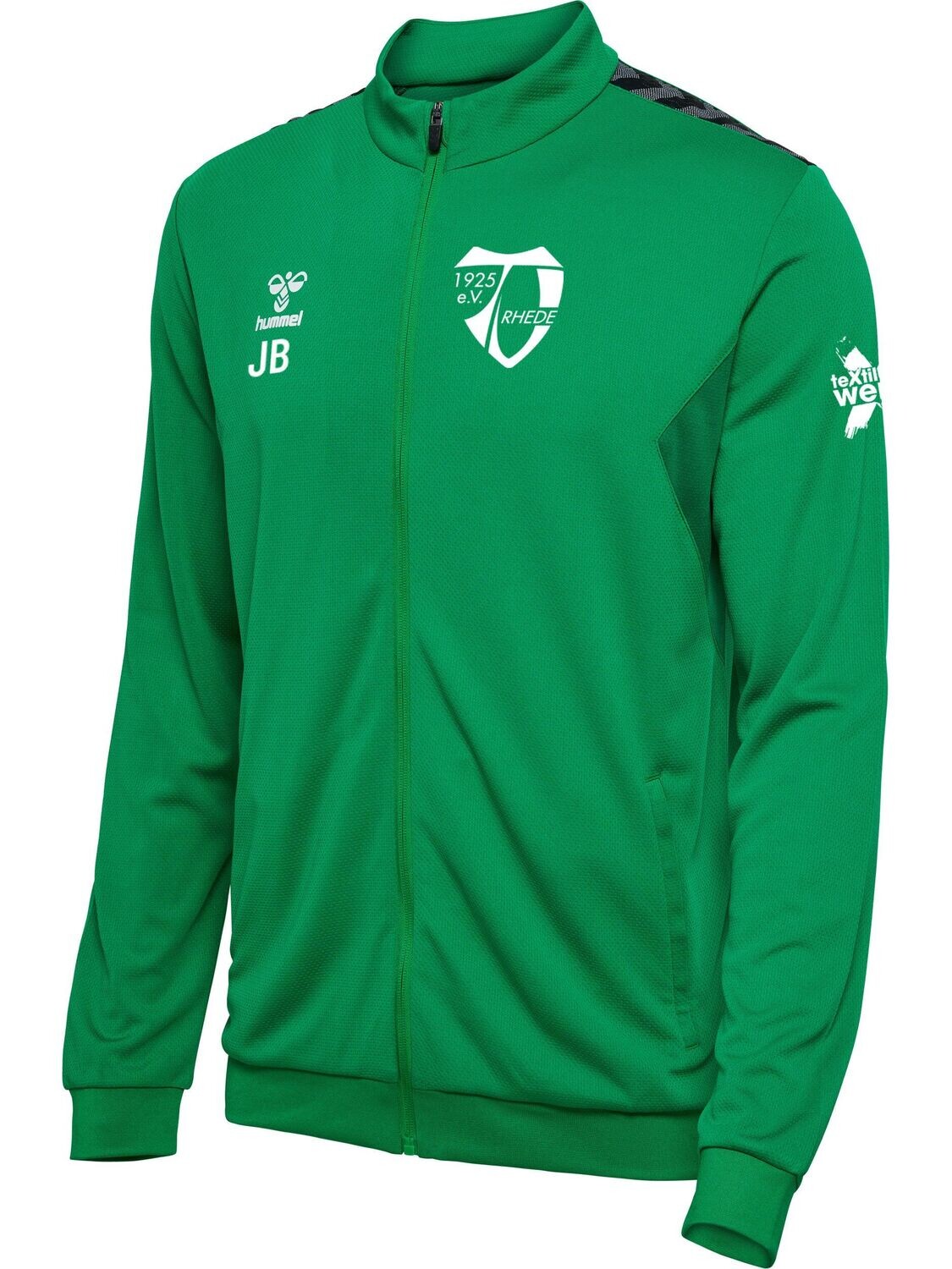 Hummel Authentic 24 PL Zip Jacket jelly bean