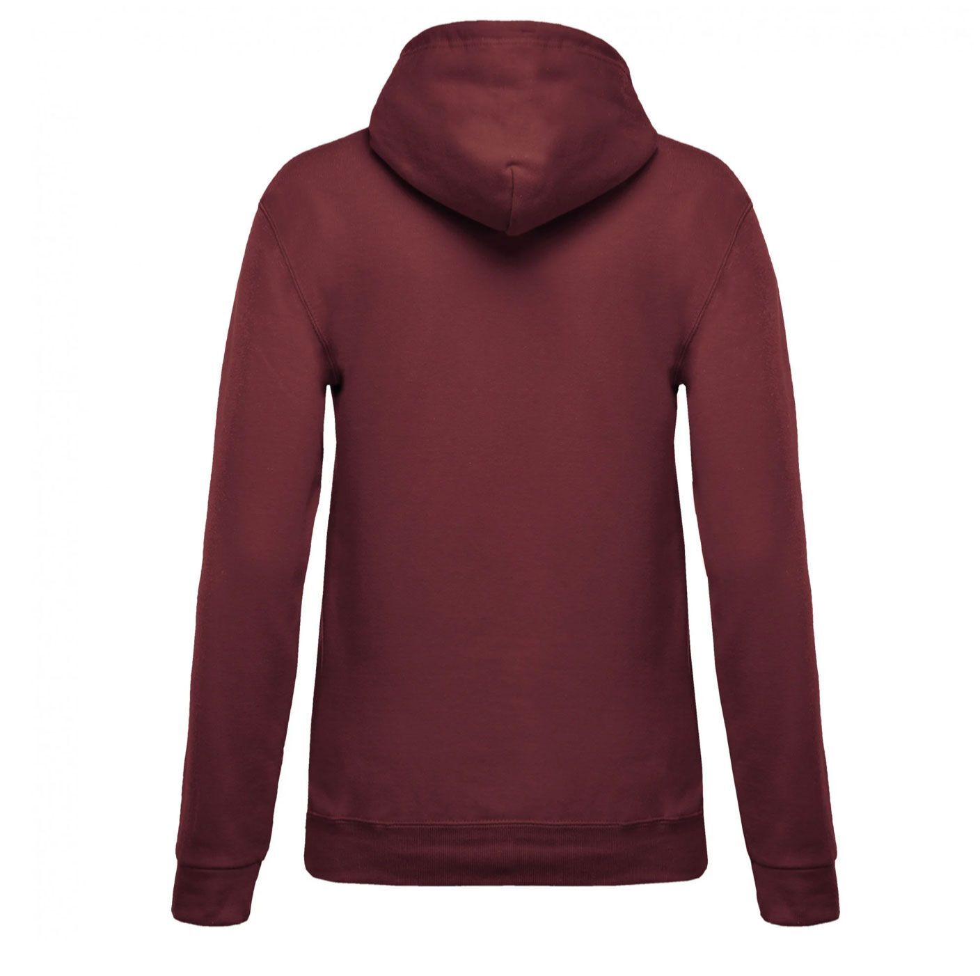 DTK - Damen Kapuzensweatshirt weinrot