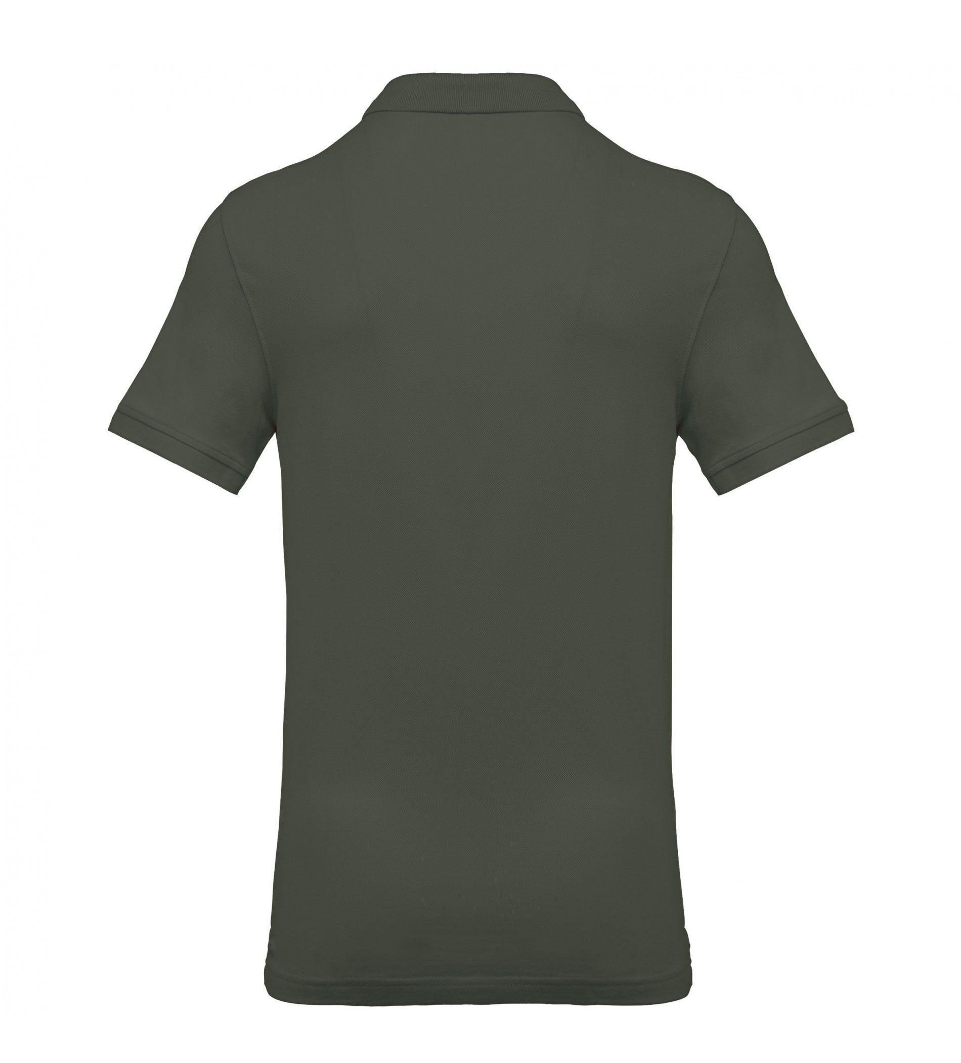 DTK - Herren Kurzarm-Polohemd Baumwollpiqué olive