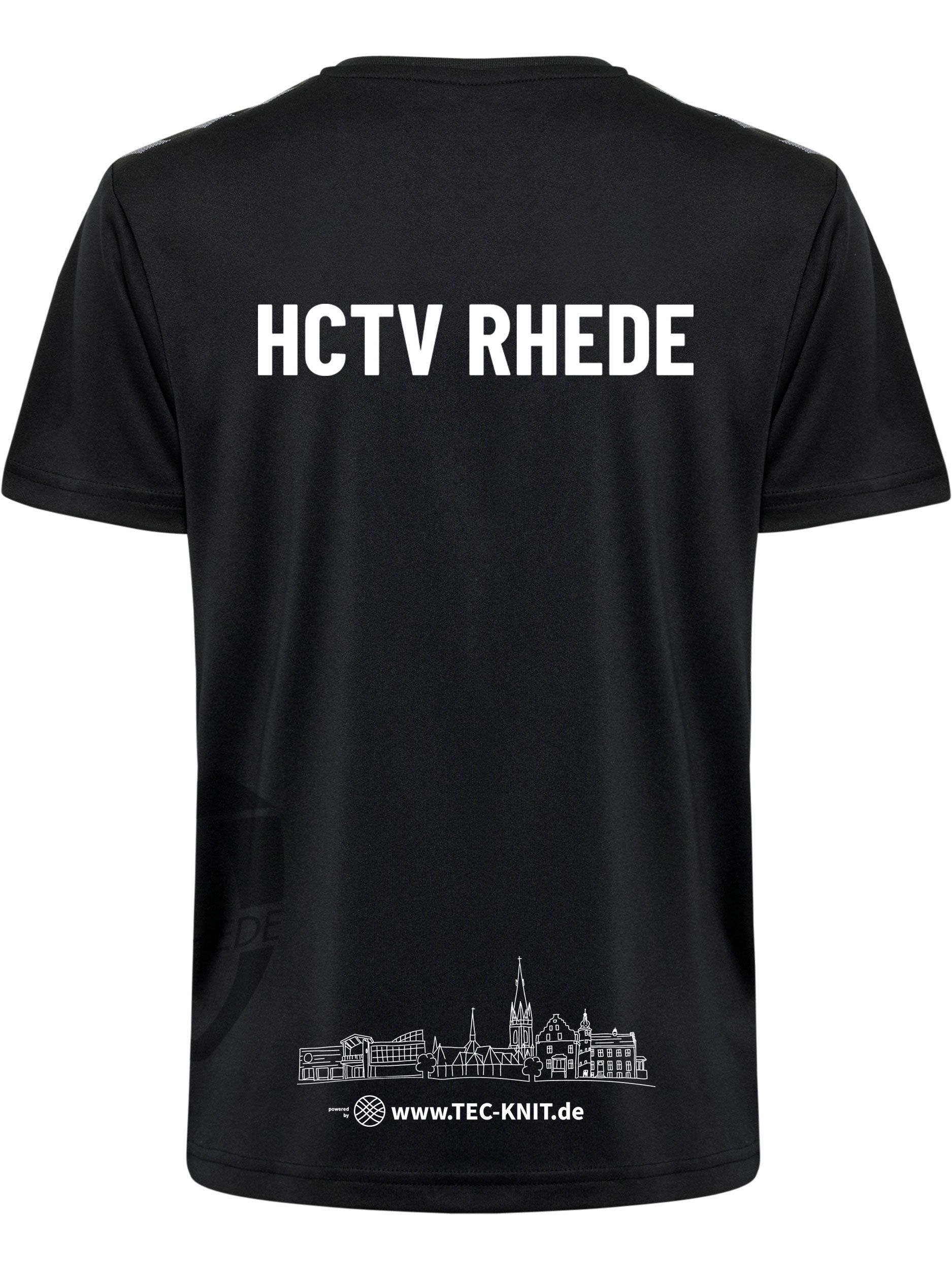 Hummel Authentic 24 PL Jersey Kids S/S black