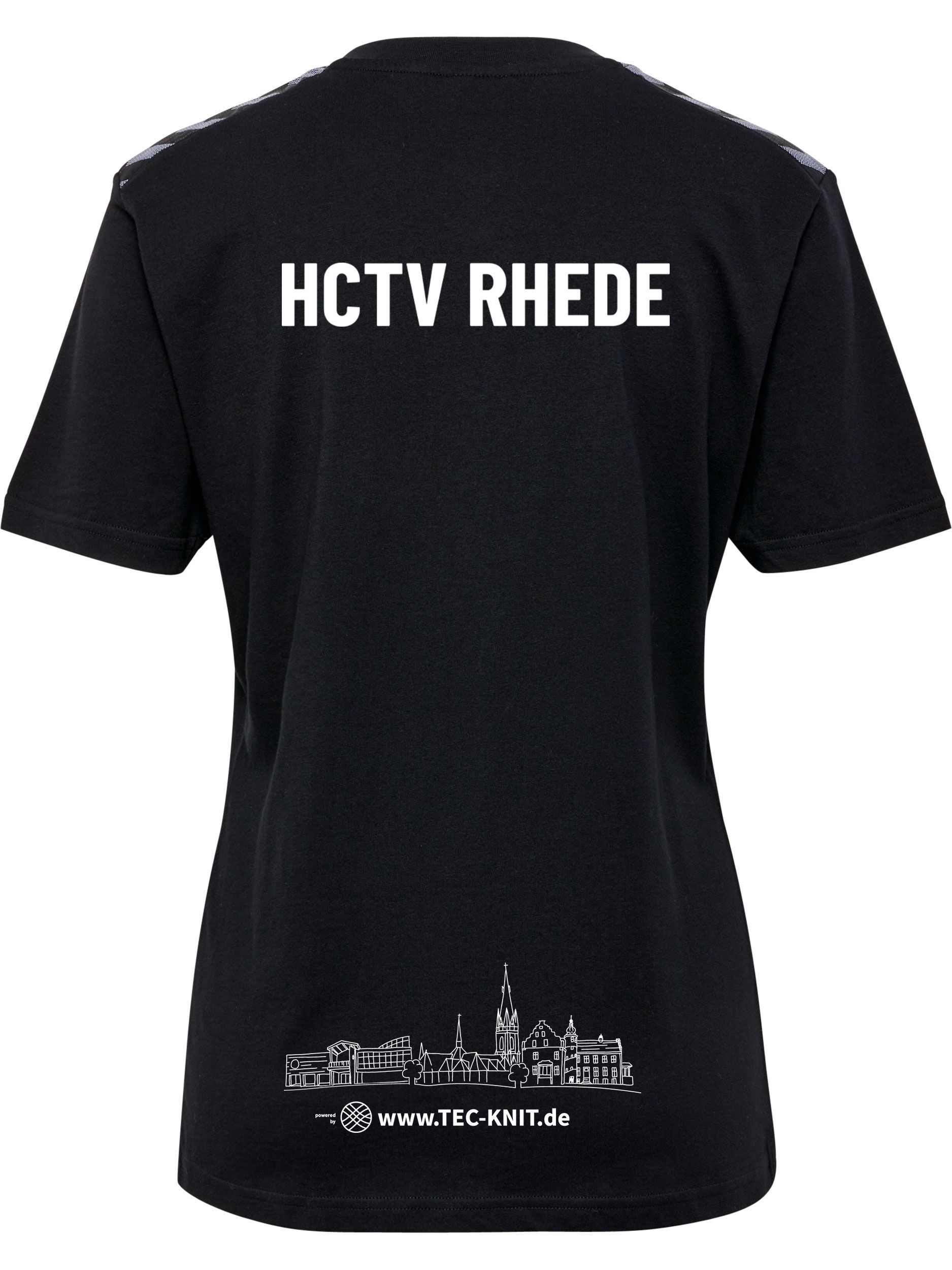 Hummel Authentic 24 PL Jersey Ladys S/S black