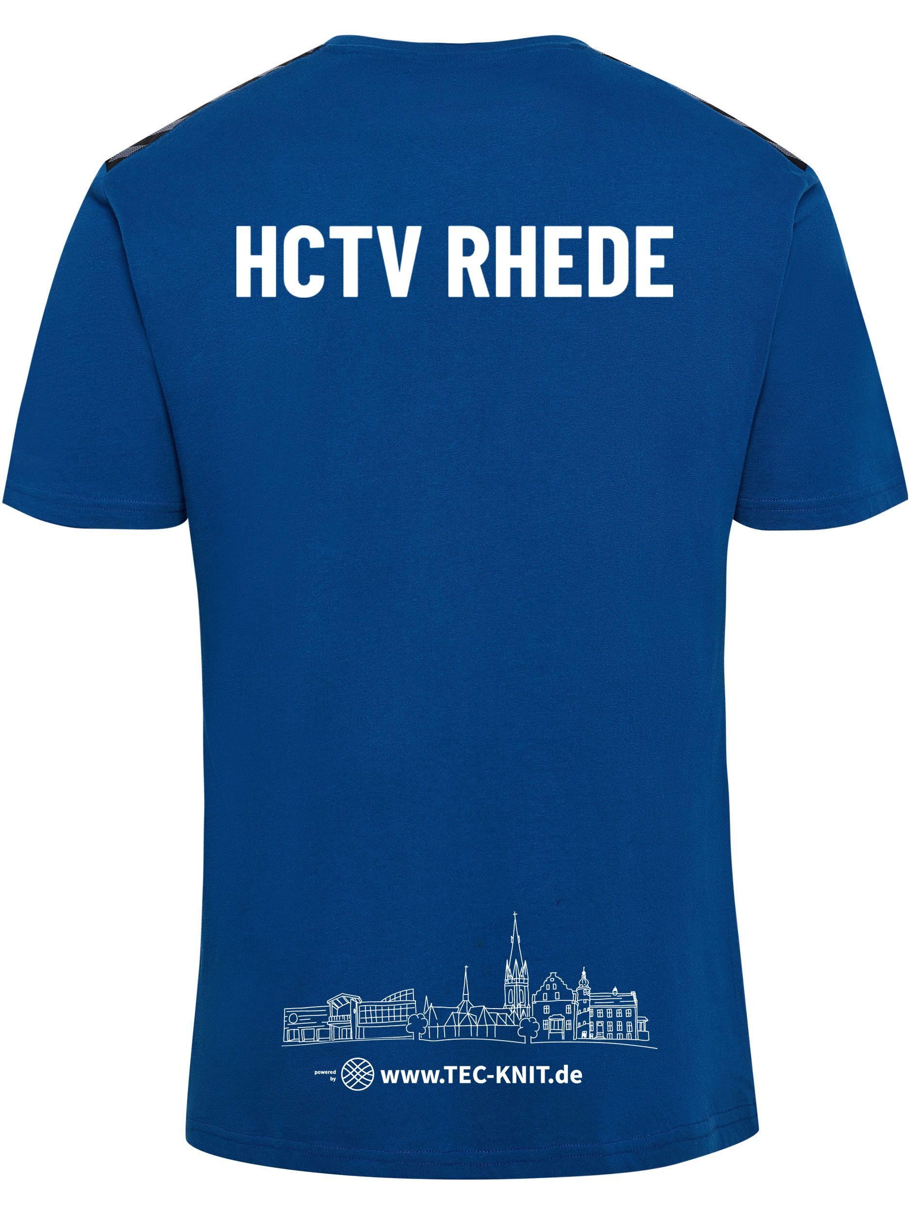 Hummel Authentic 24 CO T-SHIRT S/S true blue