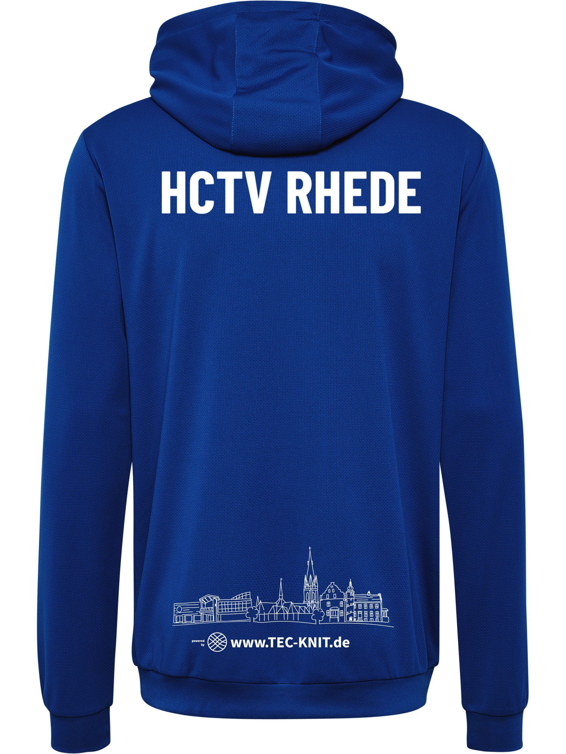 Hummel Authentic 24 Poly Hoodie trueblue