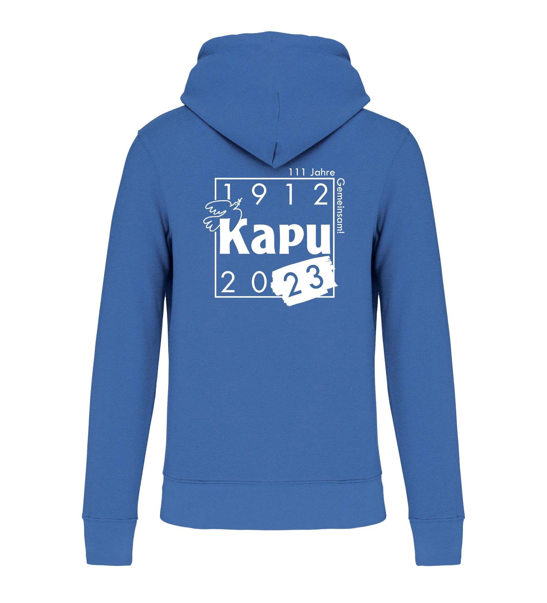 KAPU Jubiläumshoodie 2024 blau