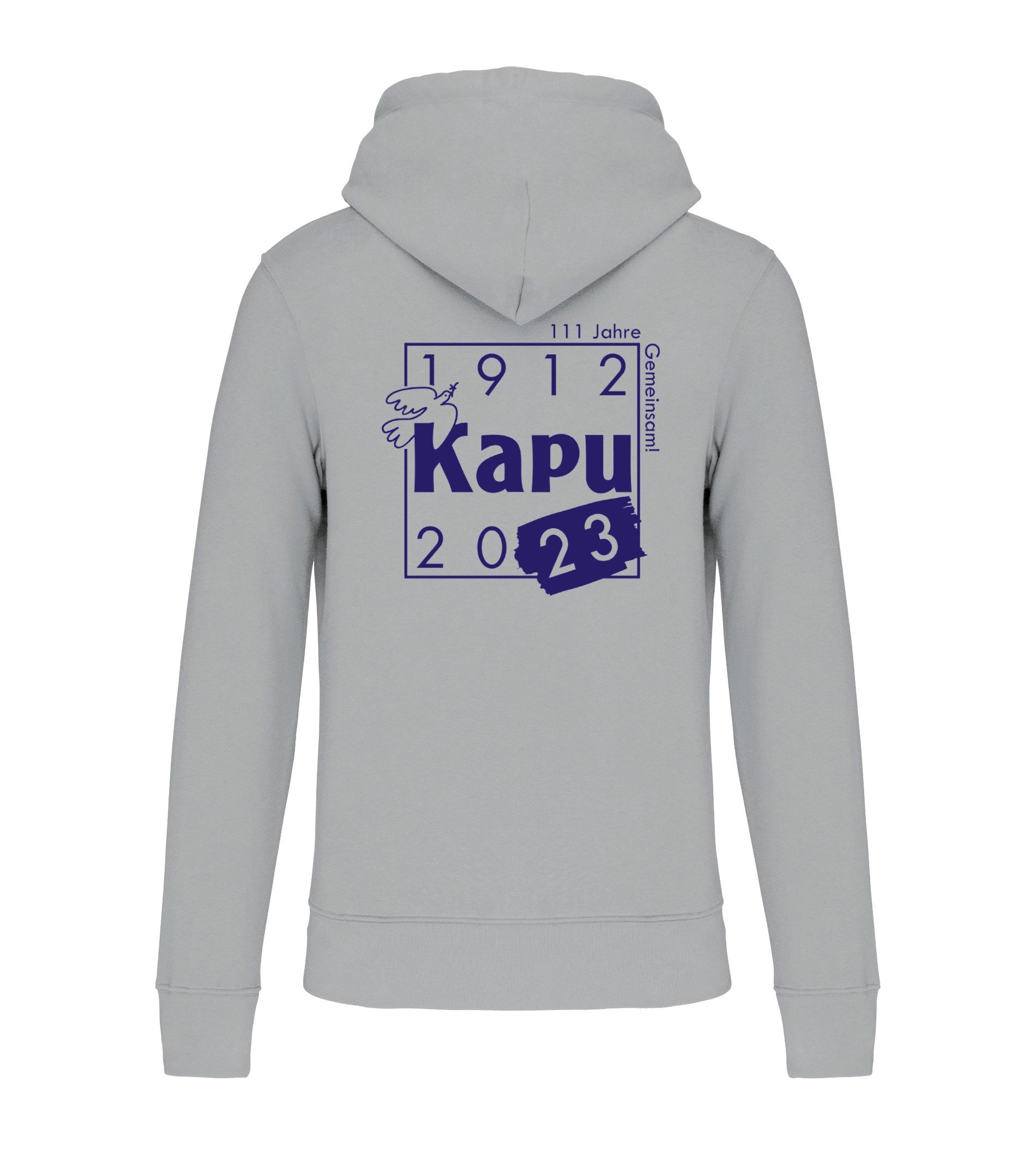 KAPU Jubiläumshoodie 2024 grau