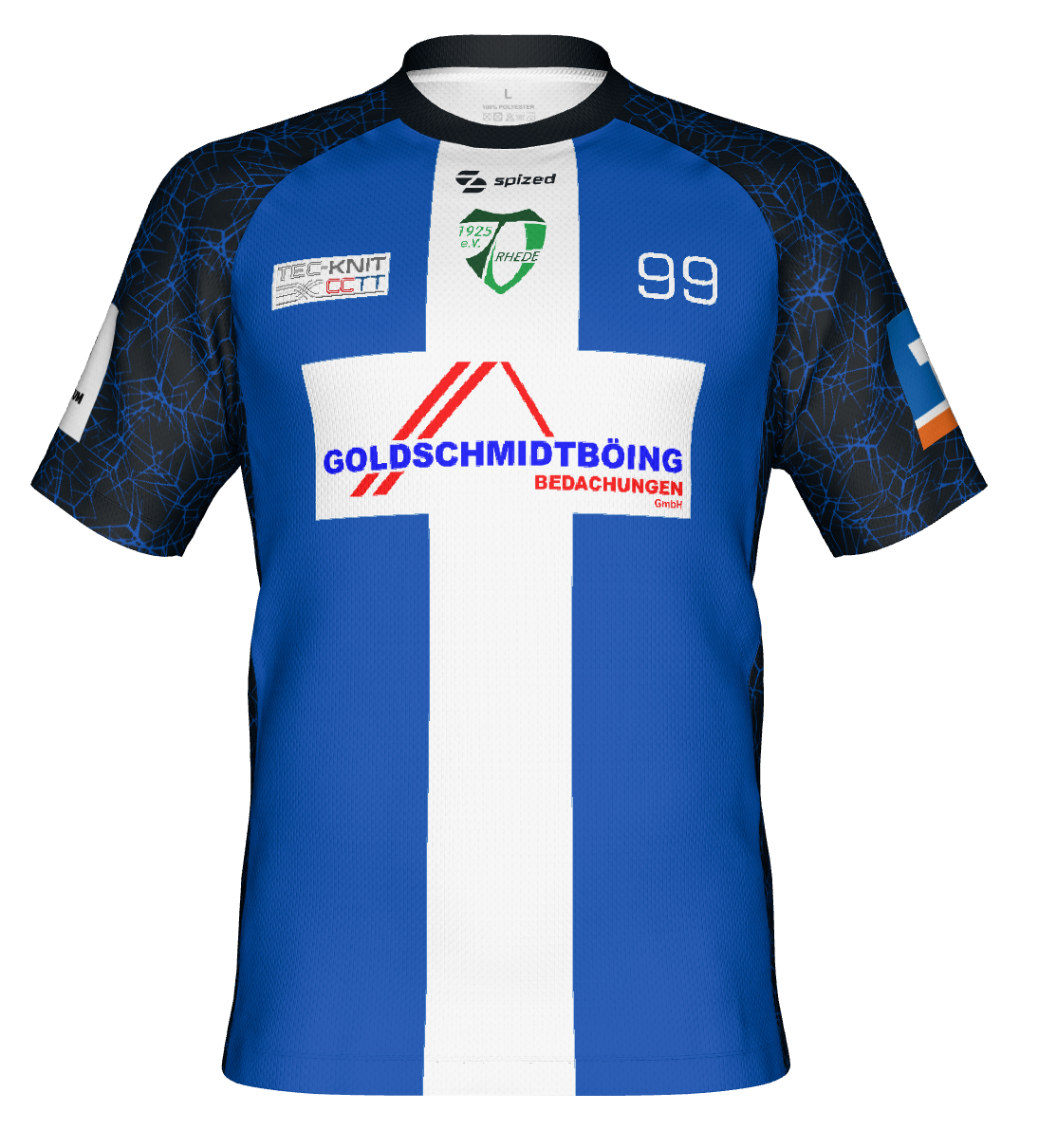 Handballtrikot Viborg Kinder blau