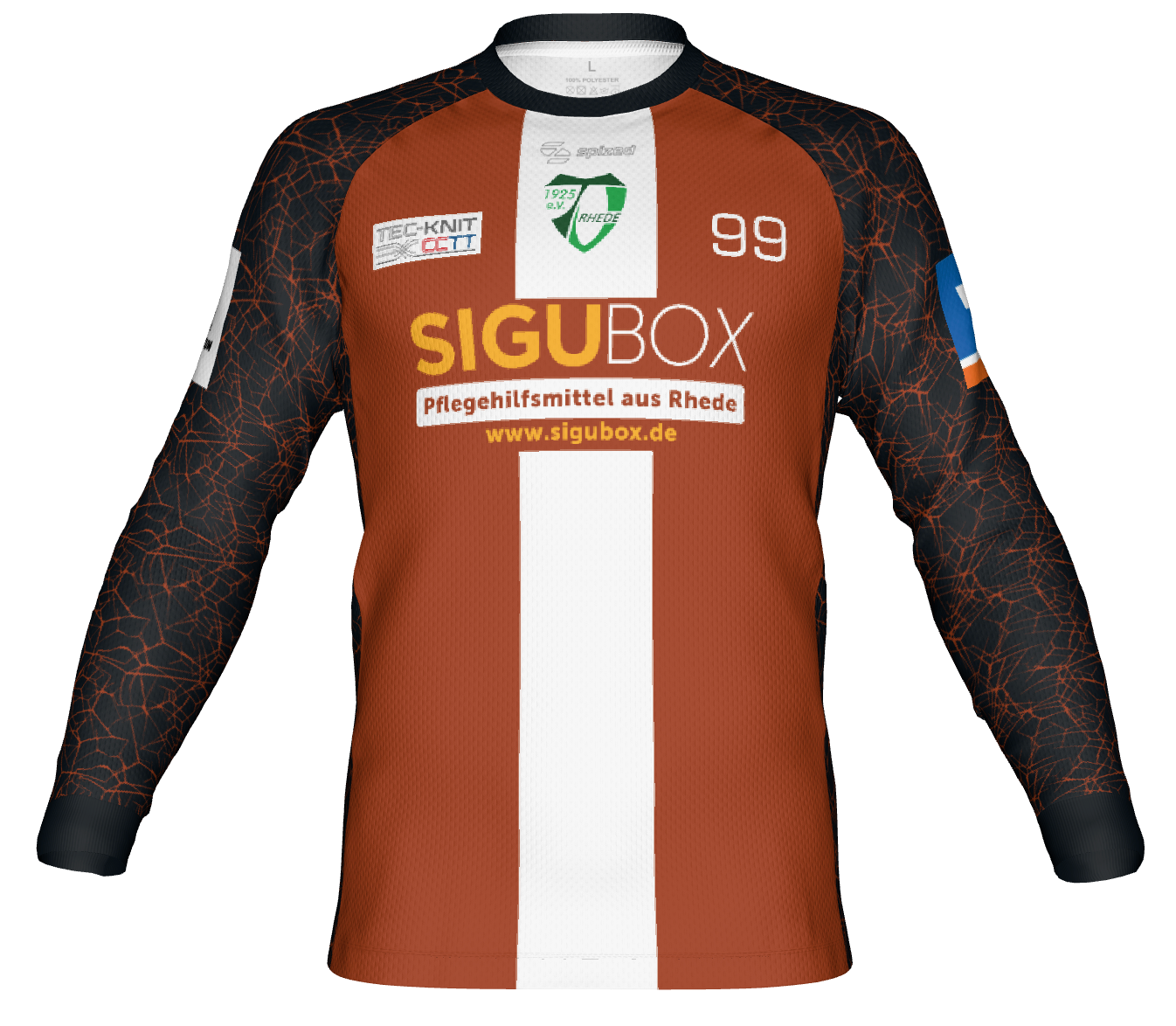 Handball Torwarttrikot Drammen Herren rot