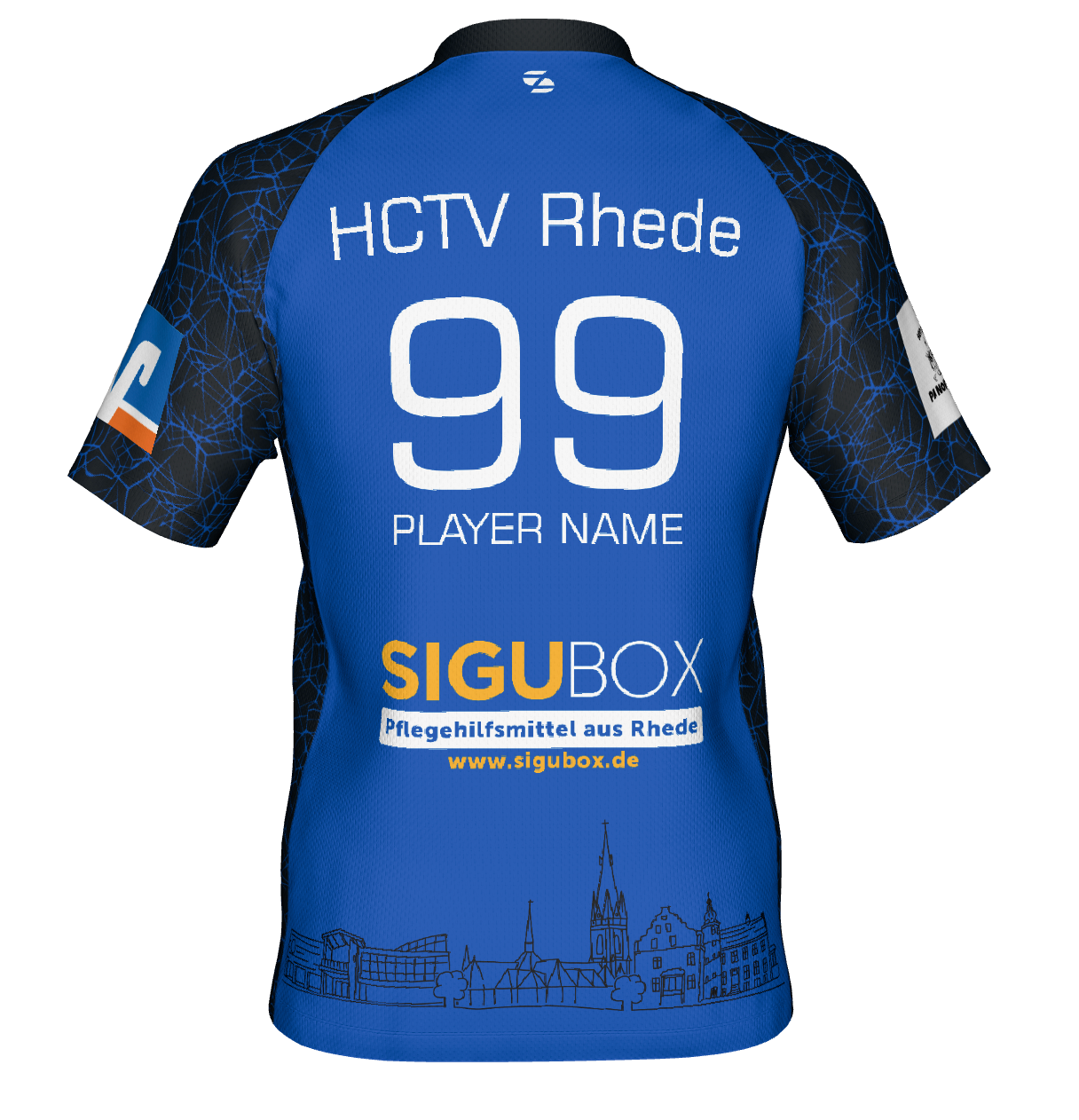 Handballtrikot Viborg Kinder blau