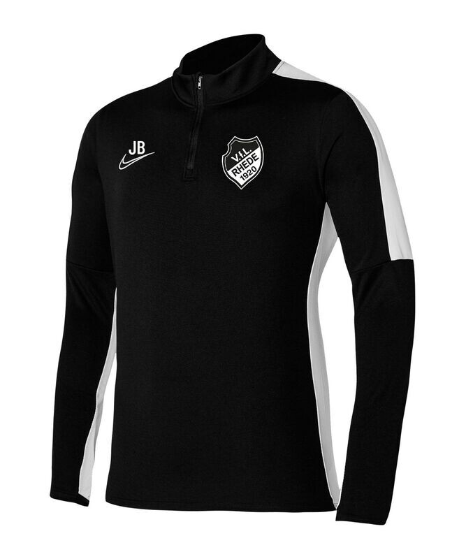 NIKE  Academy 23 Zip Top Schwarz