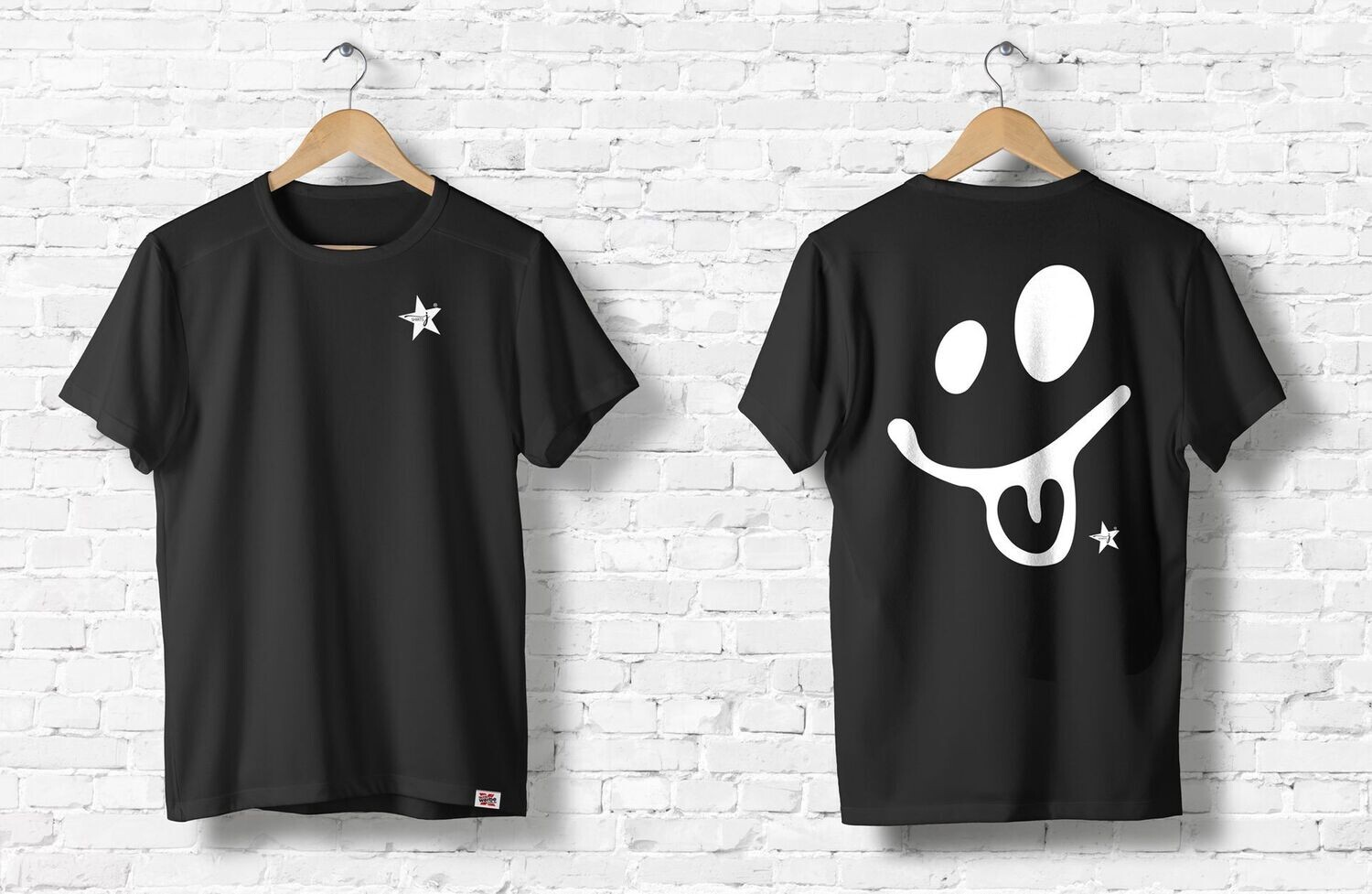 "Smiley drück mal nen Auge zu" T-Shirt Männer