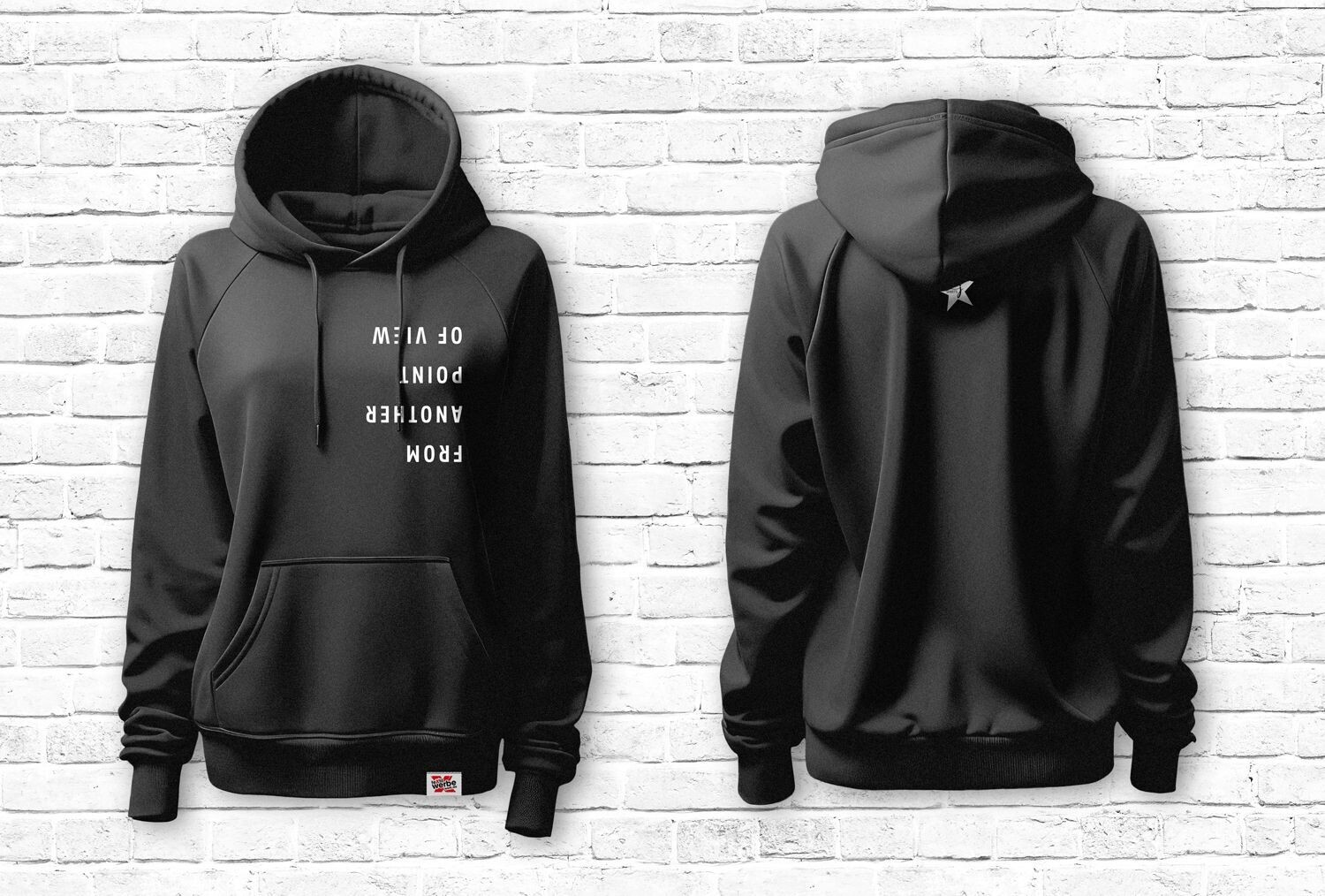 "Point of View" Hoodie Damen