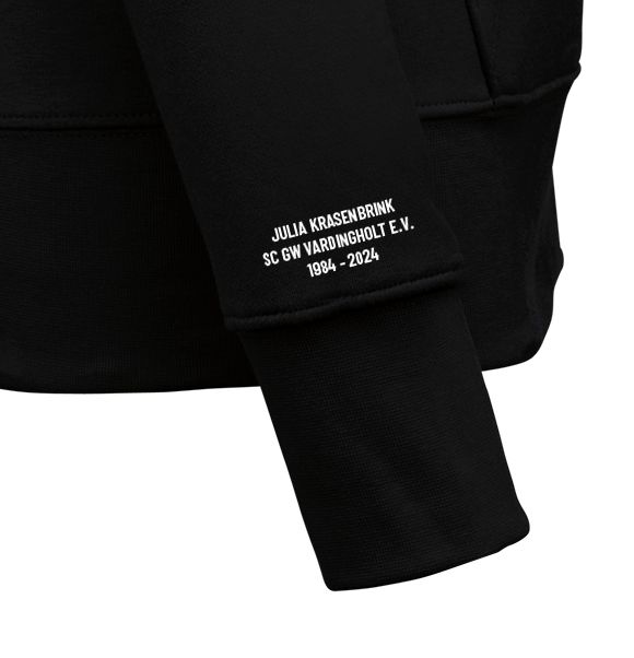 Vereinshoody Damen - Black