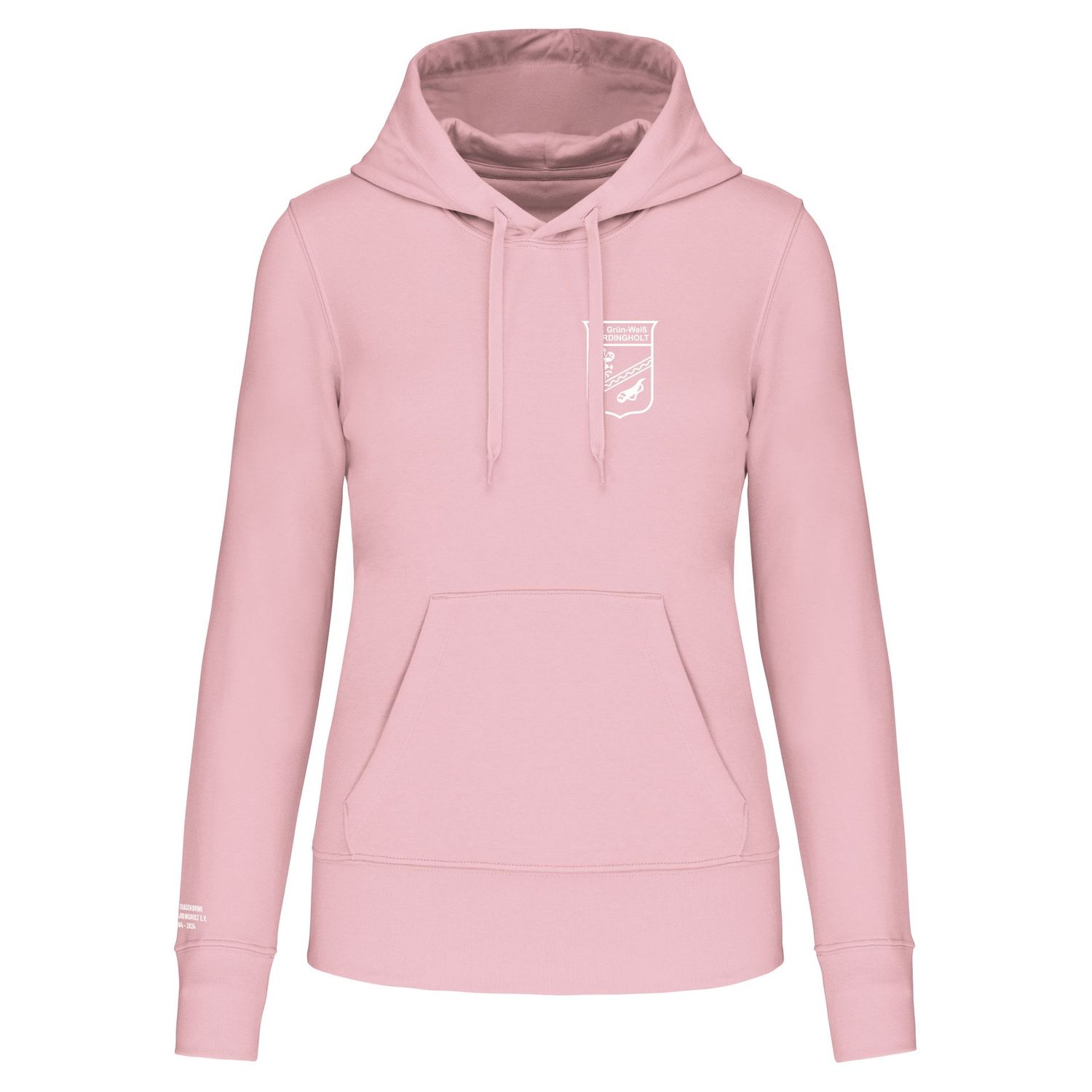 Vereinshoody Damen - Pale Pink