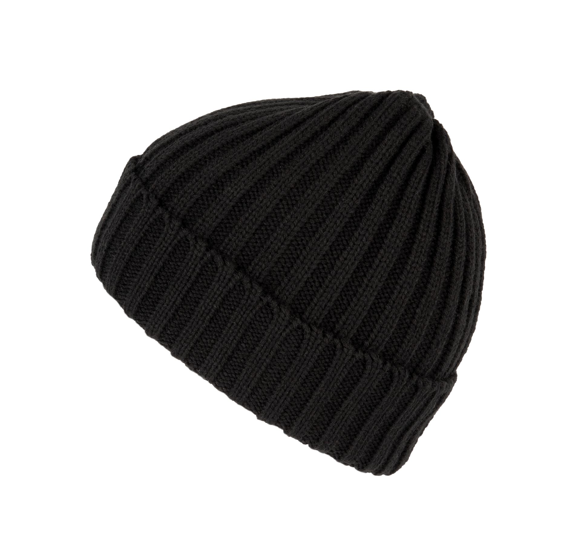 Vereins Strick Beanie - Black