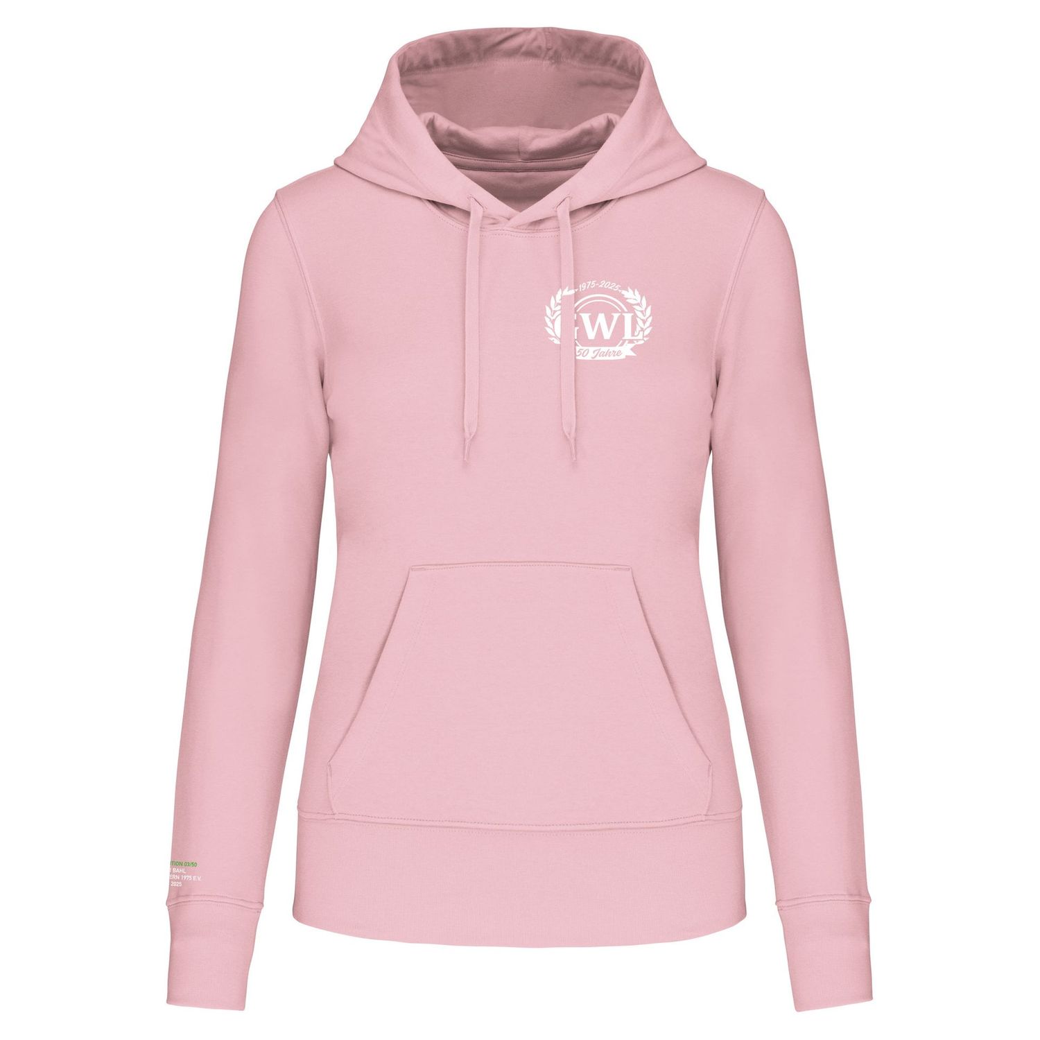 GWL Jubiläumshoody Damen - Pale Pink