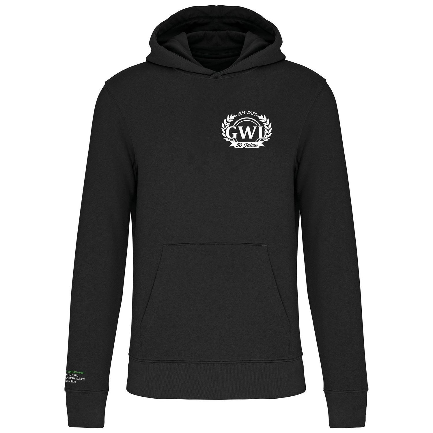 GWL Jubiläumshoody Herren - Black