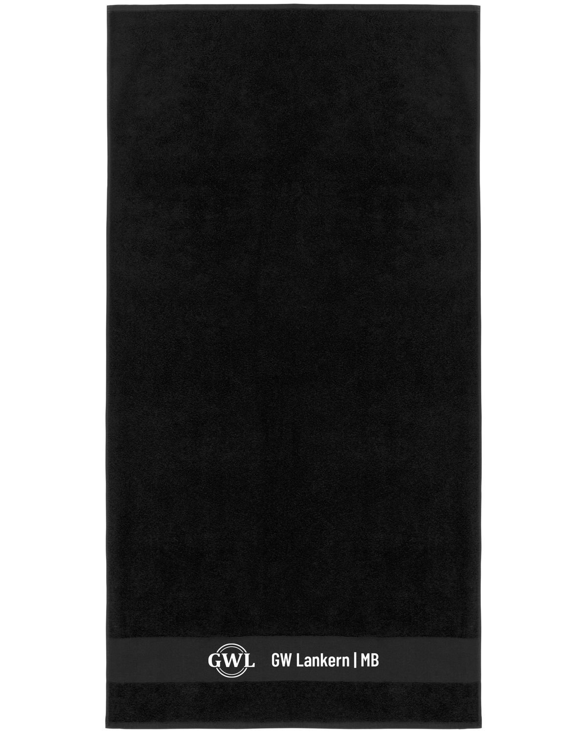 GWL Badetuch  70x140cm - black