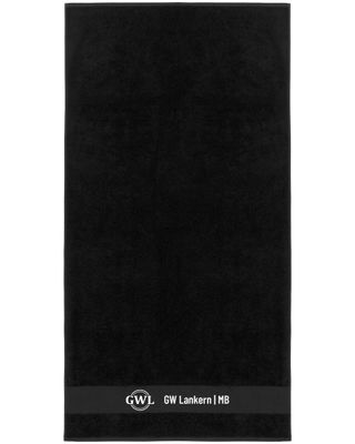 GWL Handtuch  50x100cm - black
