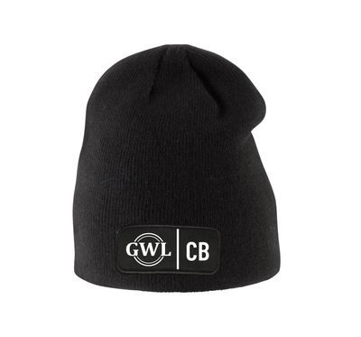 GWL Vereins Kids Strick Beanie - Black GWL Vereins Kids Strick Beanie - Black