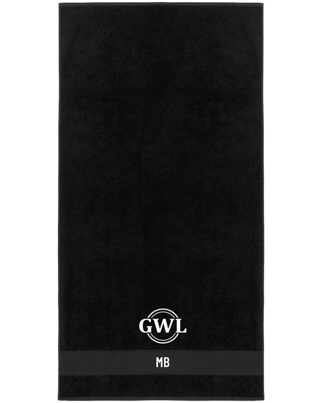 GWL Badetuch  70x140cm - black
