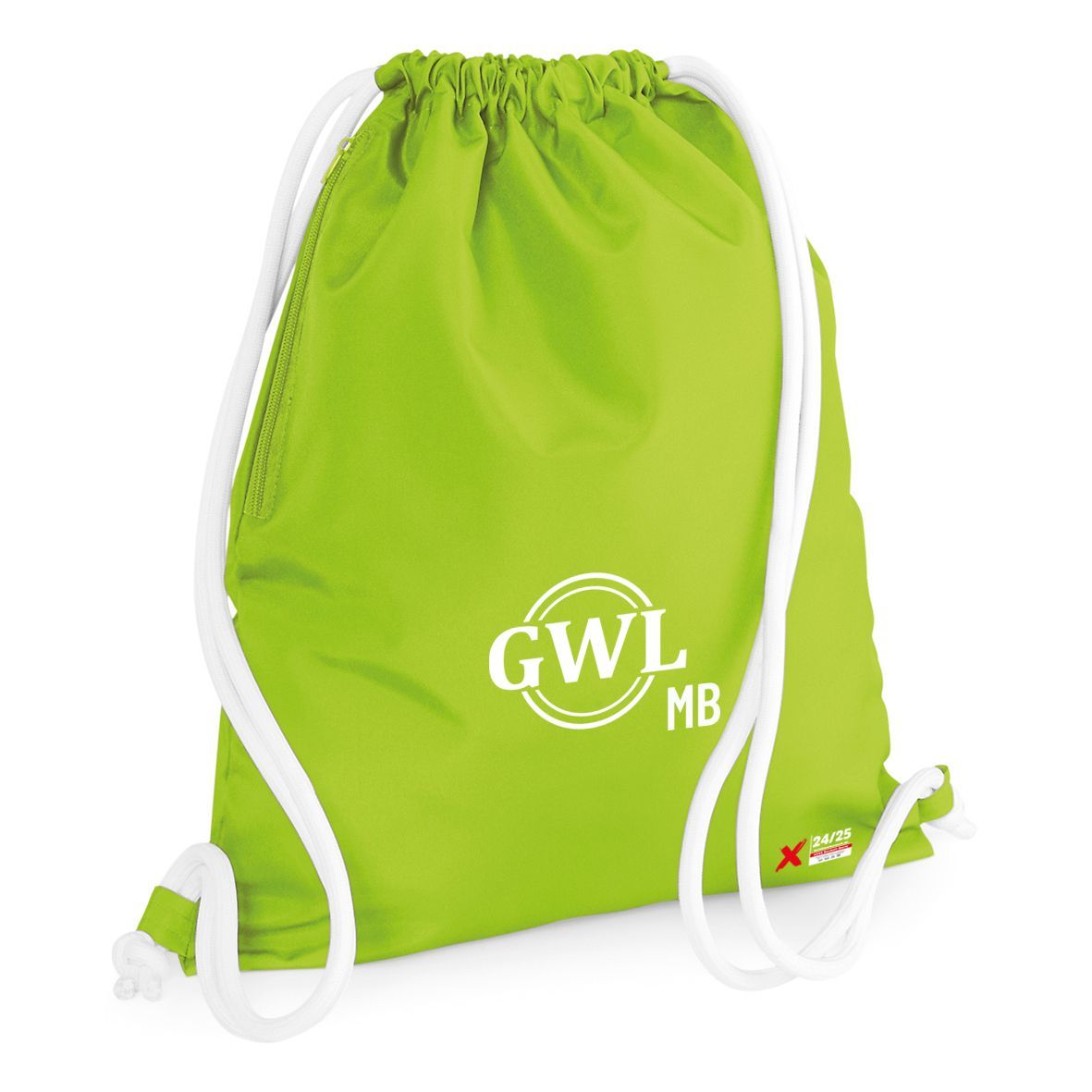 GWL Sport-Rucksack mit Kordelzug - grün