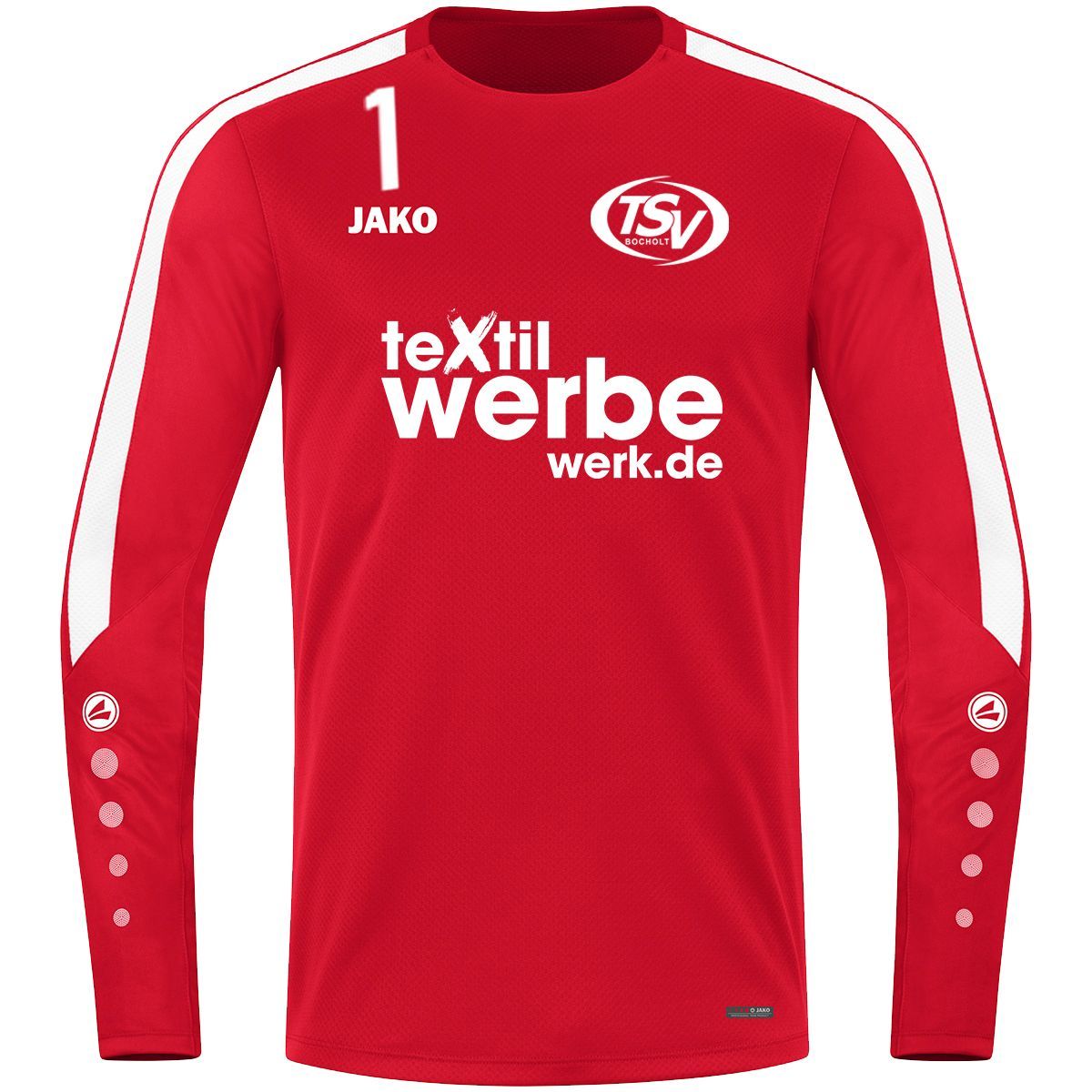 JAKO TW-Sweat Power rot