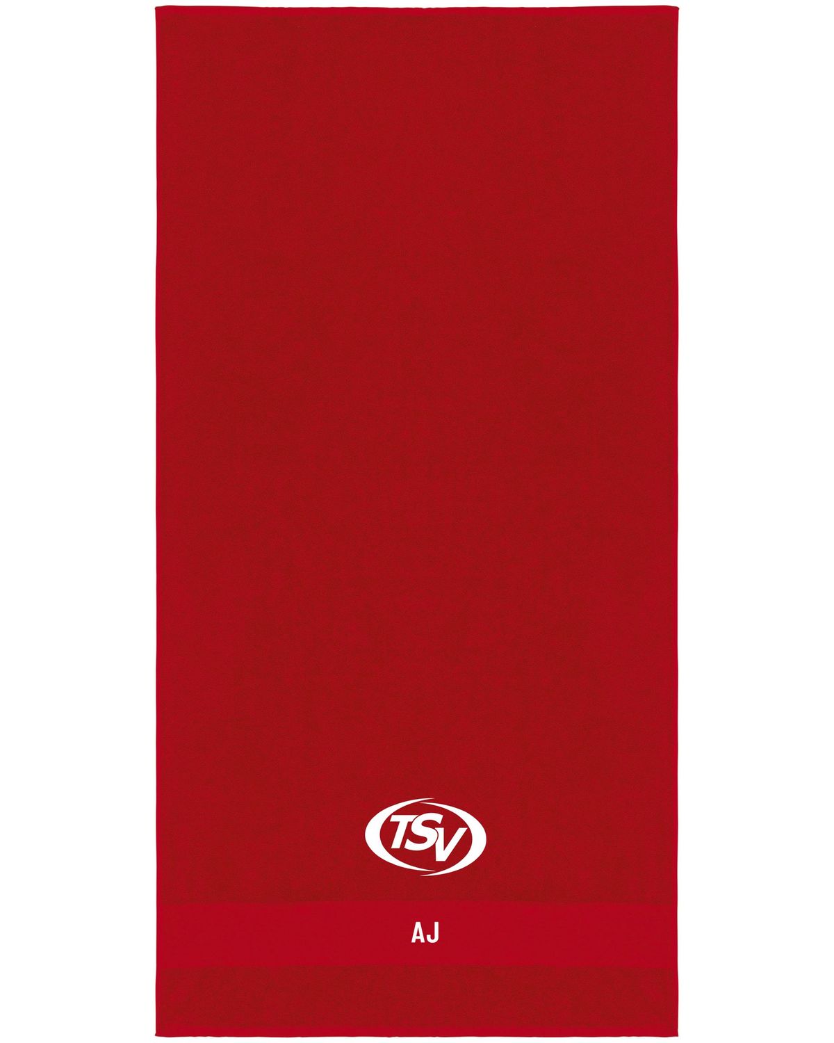 TSV Handtuch  50x100cm - rot
