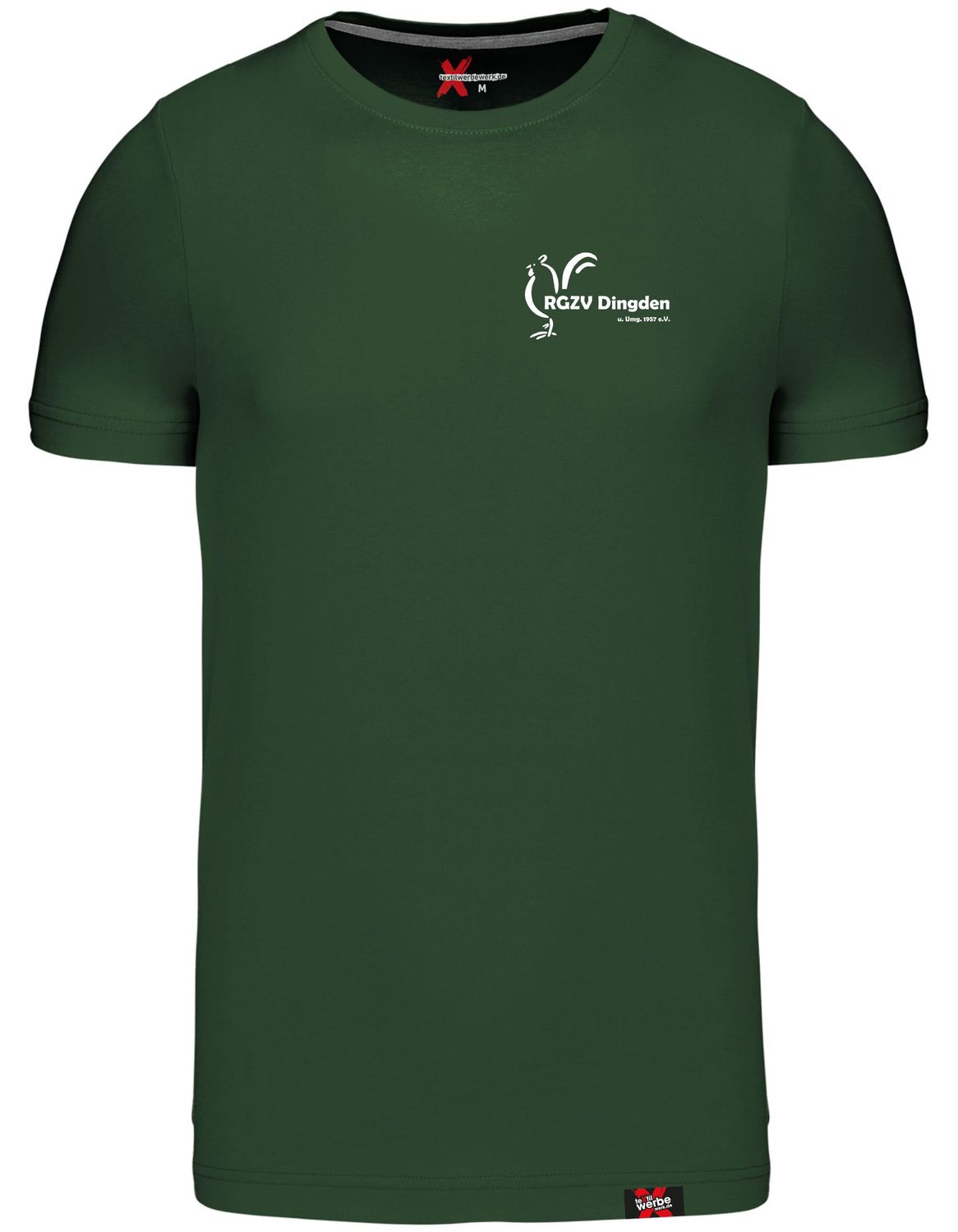RGZV rundhals T-Shirt Herren - Forestgreen