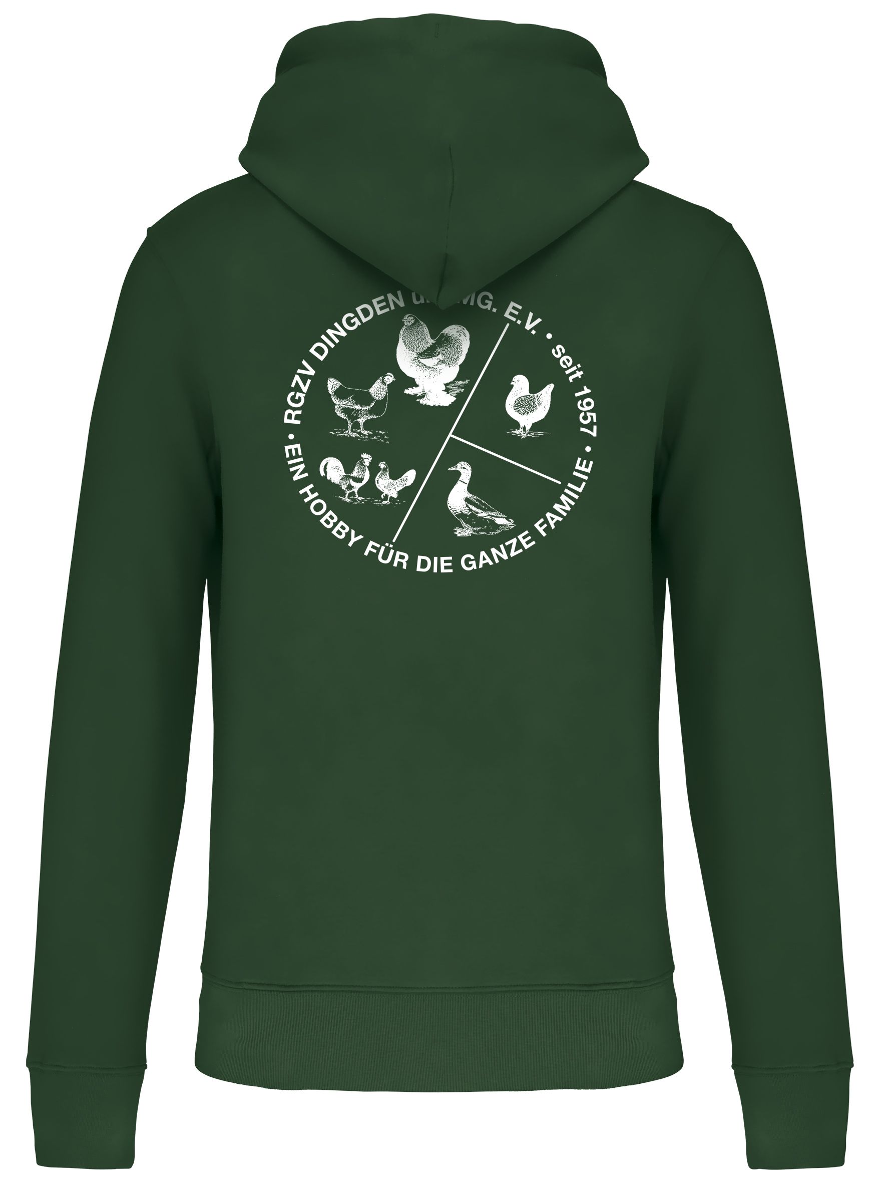 RGZV Hoodie Herren - Forestgreen