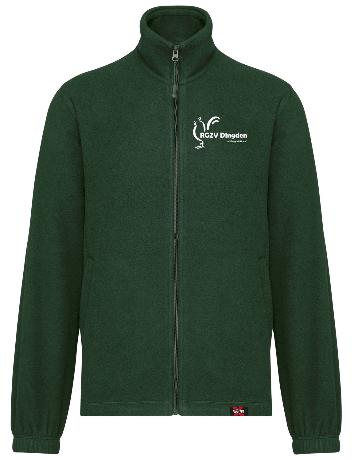 RGZV Verstellbare Fleecejacke  - Forestgreen